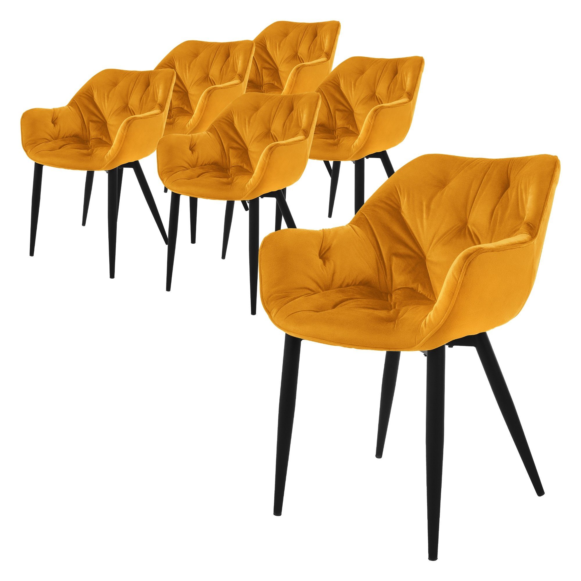 ML-DESIGN Stuhl Esszimmerstuhl mit Rückenlehnen und günstig online kaufen