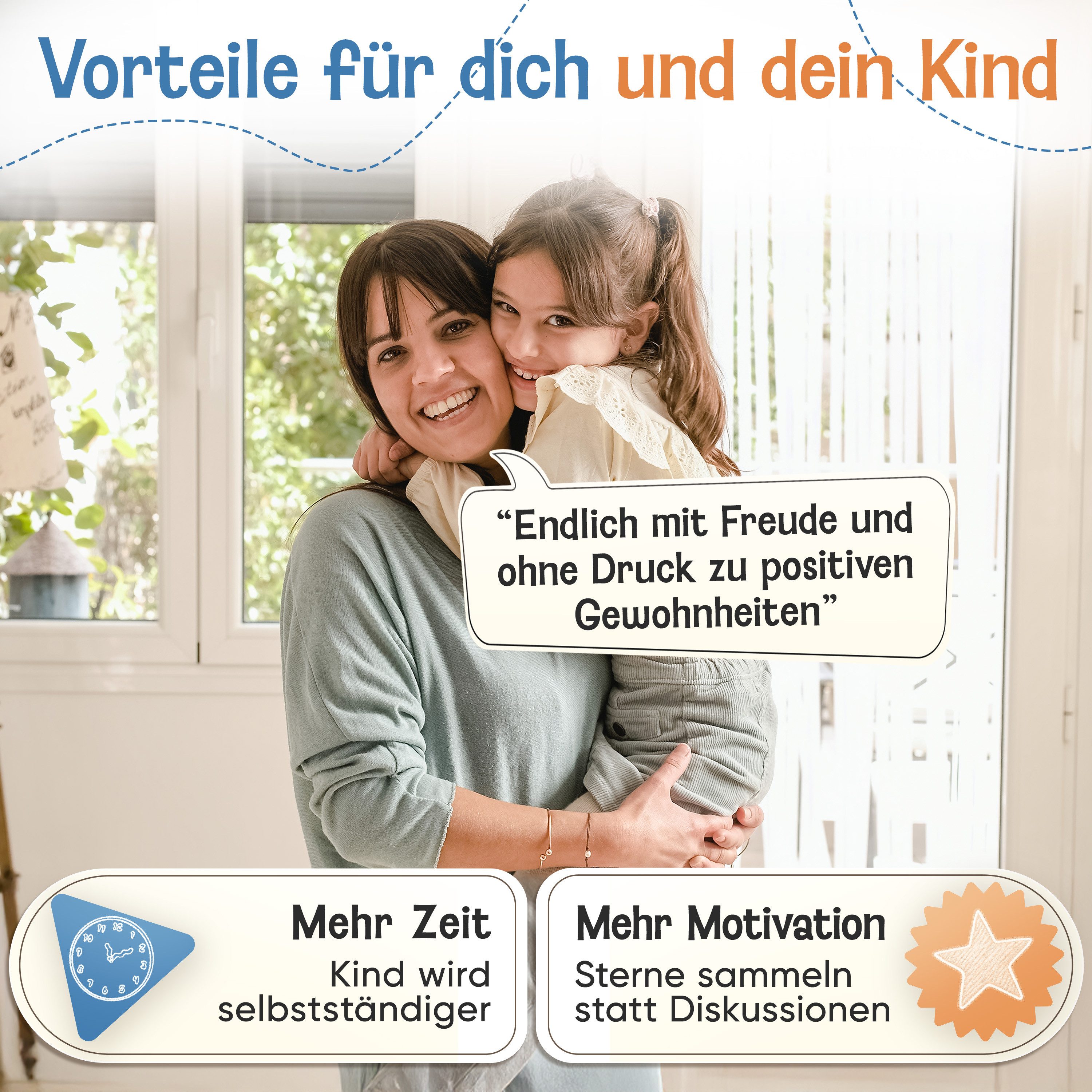 Likarto Lernspielzeug Belohnungstafel Kinder - Montessori Aufgabenplaner & Magnettafel, individuell anpassbar, beschreibbar – Bild 3 von 5