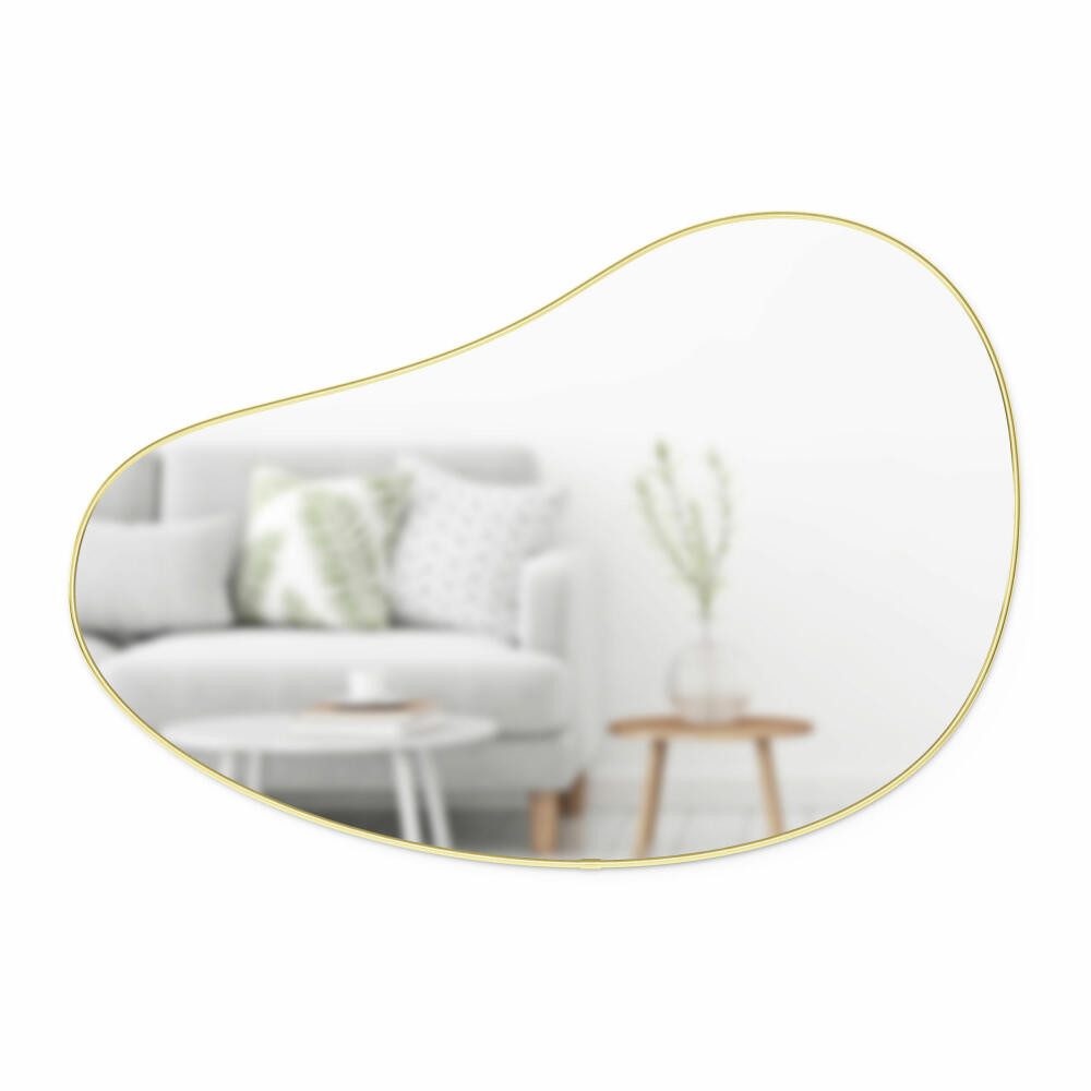 Umbra Wandspiegel Hubba Pebble Messing, 61 x 91cm