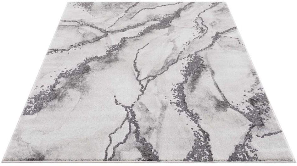 Carpet City Teppich Chic, rechteckig, Höhe: 11 mm, Kurzflor, Abstrakt, Marm günstig online kaufen