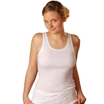 HERMKO Achseltop Damen Unterhemd aus reiner Bio-Baumwolle in verschiedenen Farben