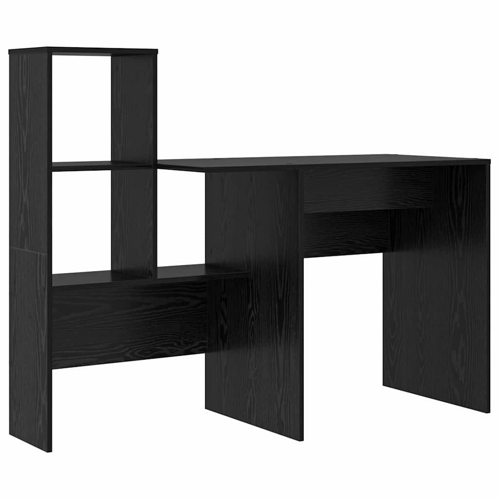 vidaXL Schreibtisch Schreibtisch Schwarze Eiche 131,5 günstig online kaufen