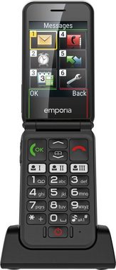 Emporia emporiaSIMPLICITYglam.4G Klapphandy (7,11 cm/2,8 Zoll, 0,12 GB Speicherplatz)