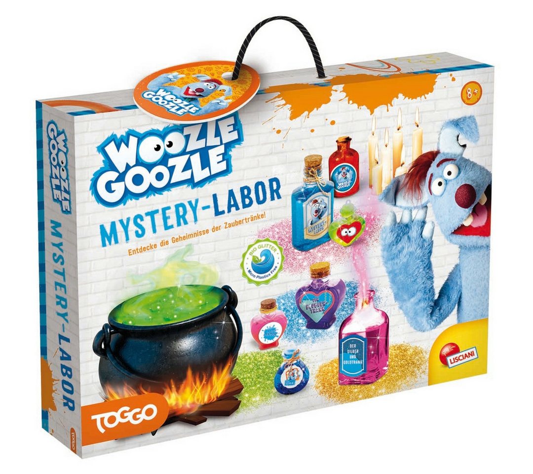 Lisciani Experimentierkasten Woozle Goozle - Mystery-Labor, Made in Europe