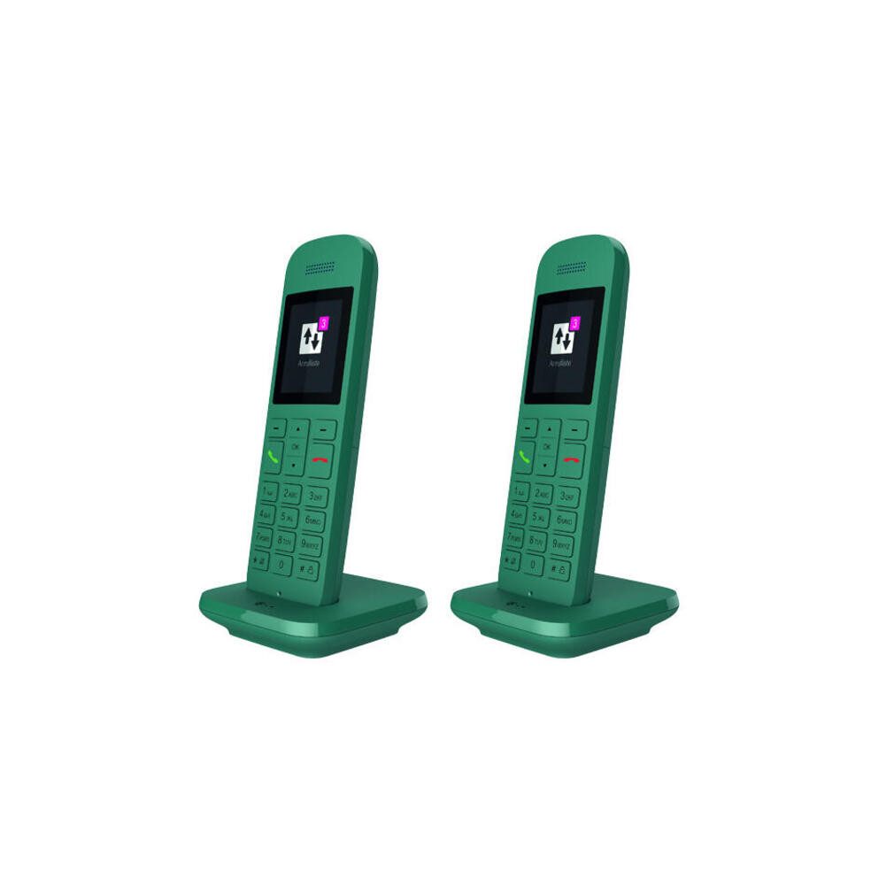 Telekom Telekom Speedphone 12 Duo petrol Schnurloses DECT-Telefon