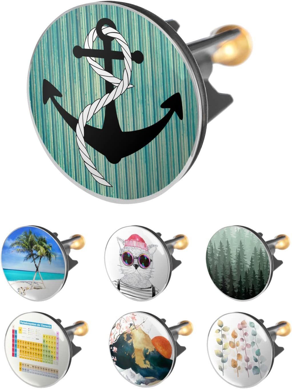 Arteneur Waschbeckenstöpsel, ⌀ 4 cm, 100% günstig online kaufen