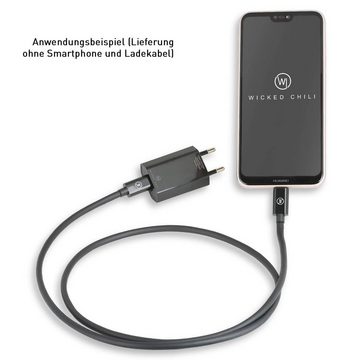 Wicked Chili 1A USB Netzteil Adapter für Handy, Tablet, Navi, eBook Steckernetzteil