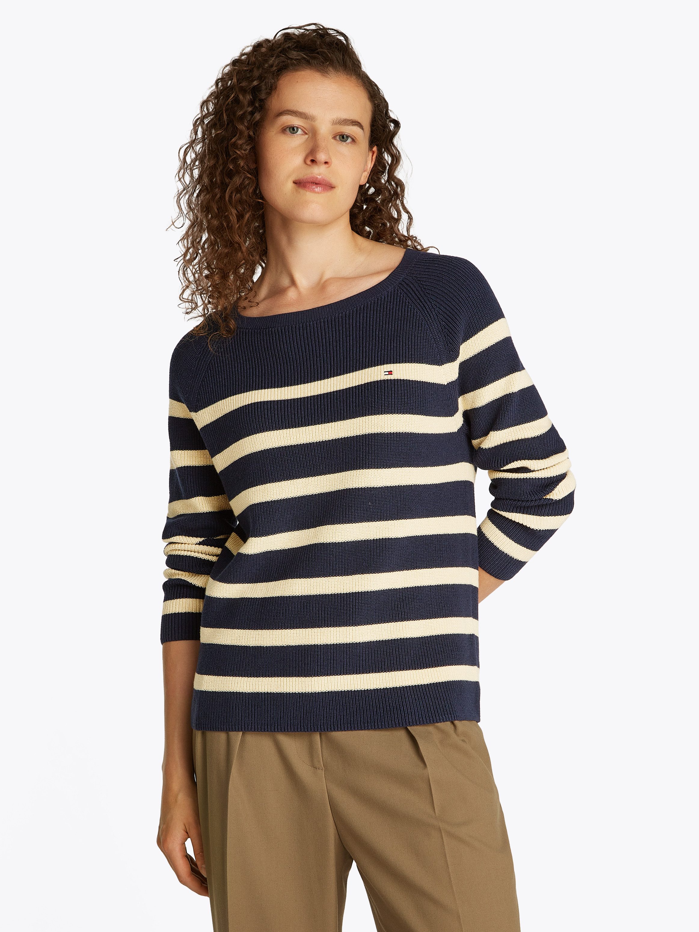 Tommy Hilfiger Strickpullover CO CARDI FINE günstig online kaufen