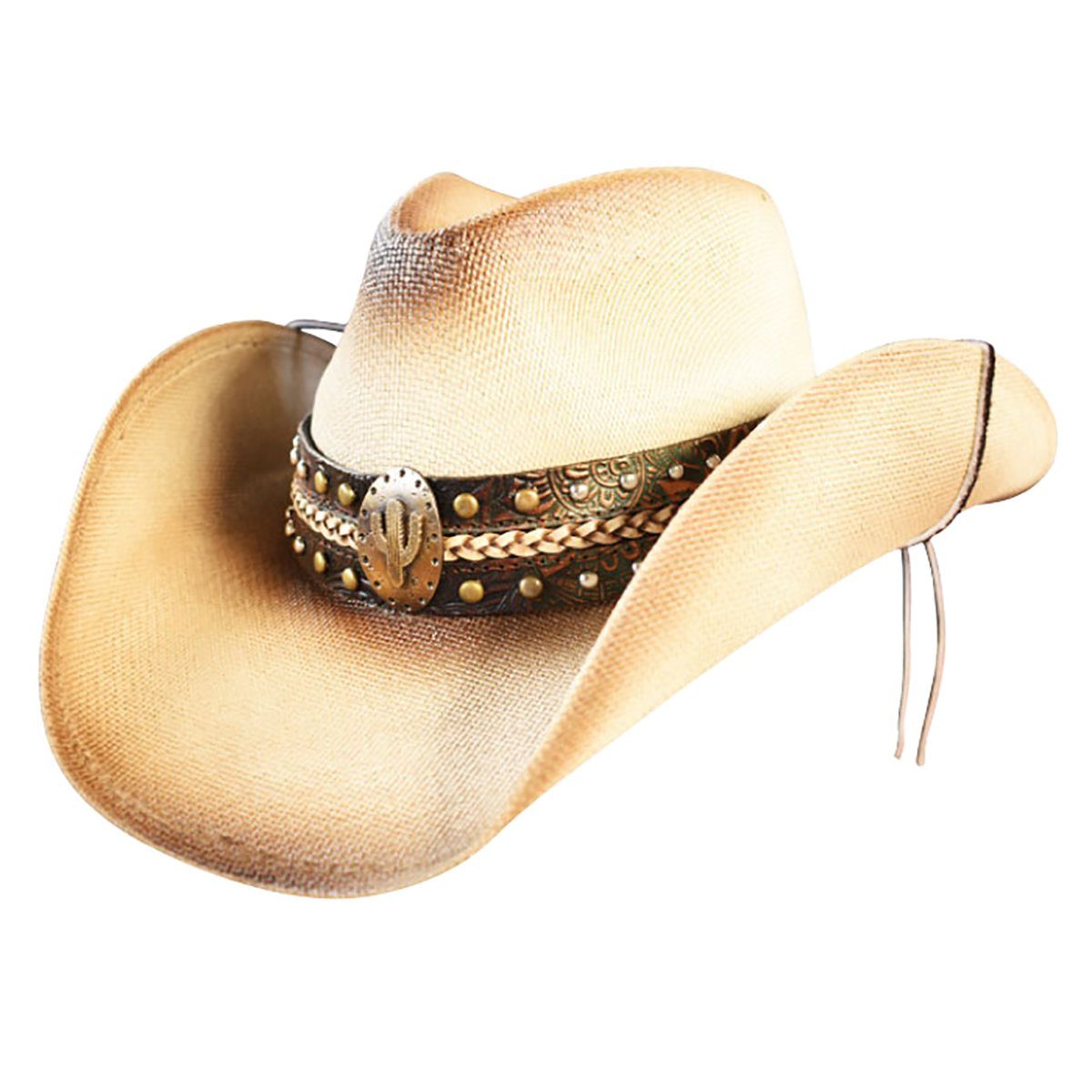 Dallas Hats Cowboyhut CACTUS Beige Unisex Cowboyhut aus Canvas