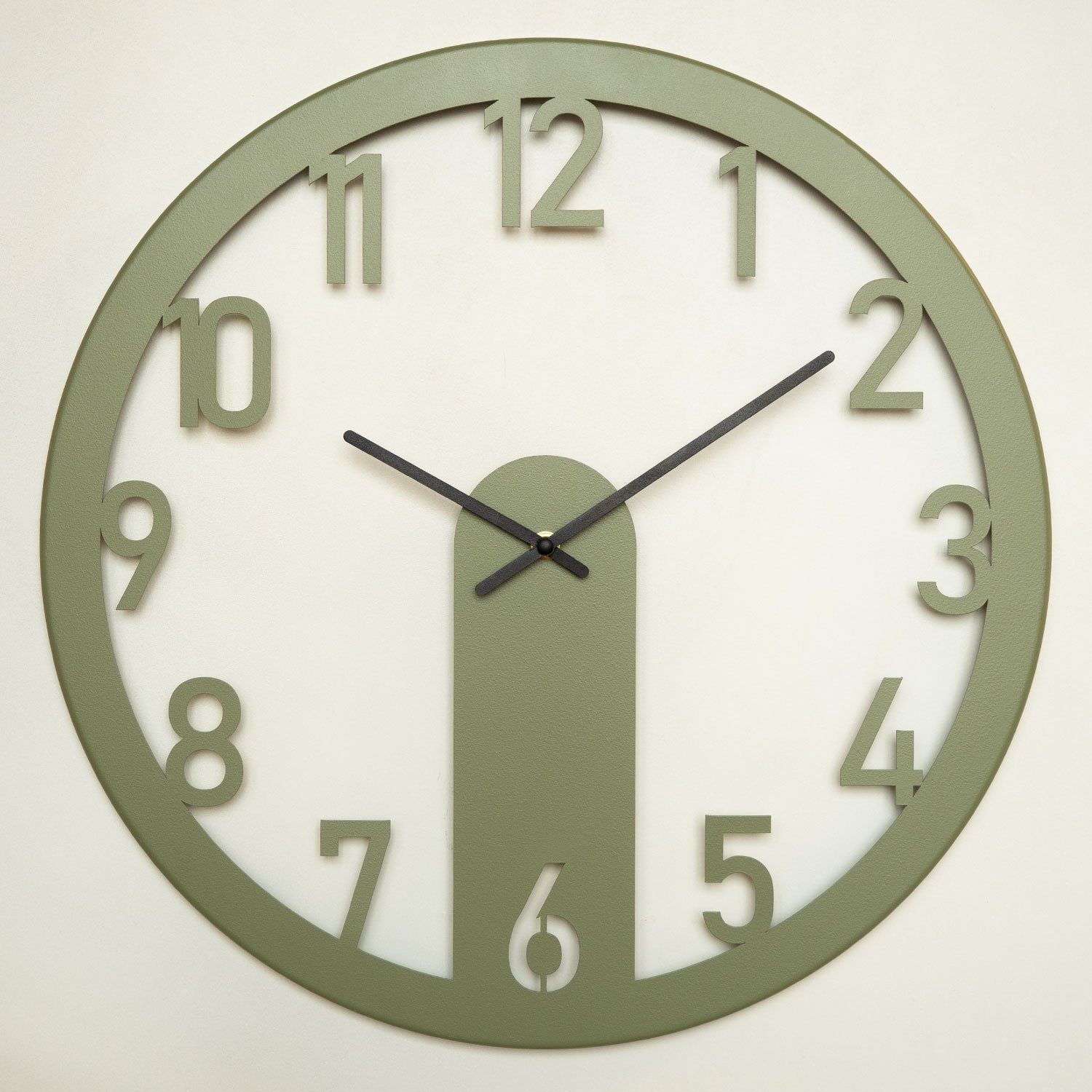 Wallity Wanduhr 100% STEEL (Thickness: 1,2 günstig online kaufen