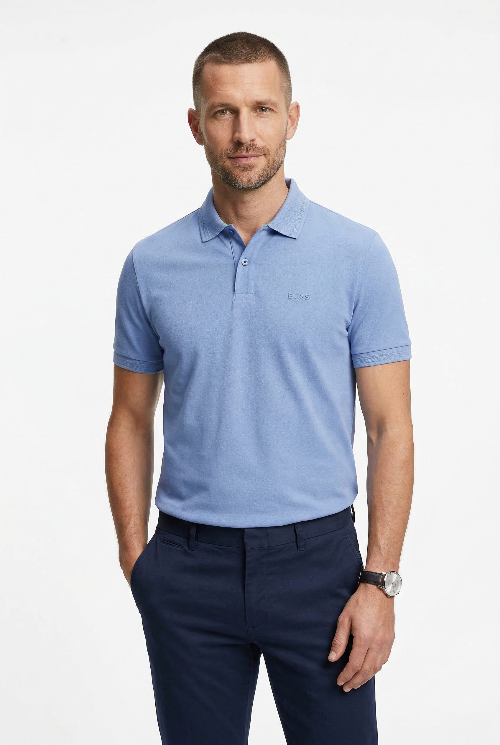BOSS GREEN Poloshirt Pio mit Polokragen günstig online kaufen