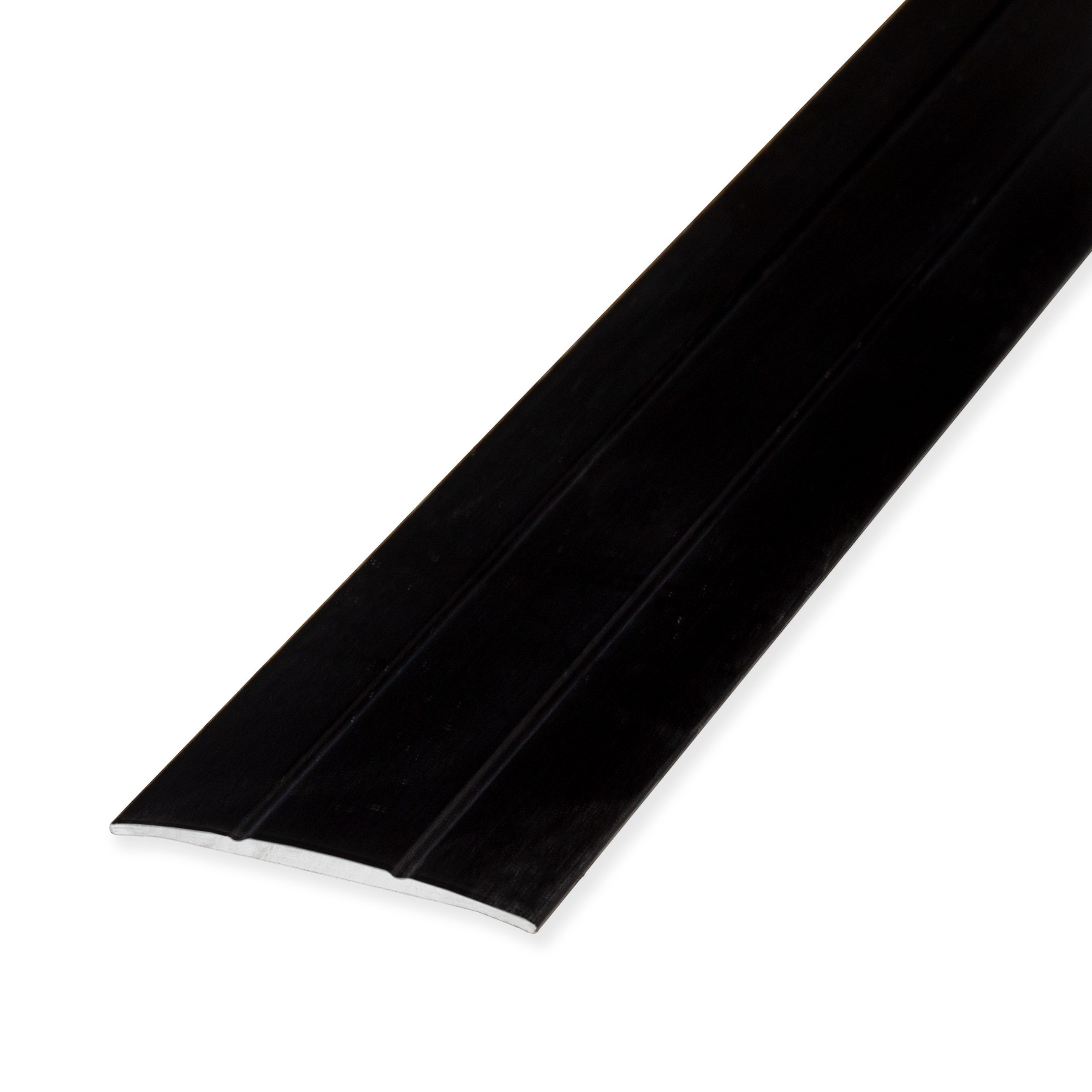 PROVISTON Übergangsprofil 1.8 x 38 x 1000 mm Metallleiste Alu eloxiert Schwarz Klebend (1-St)