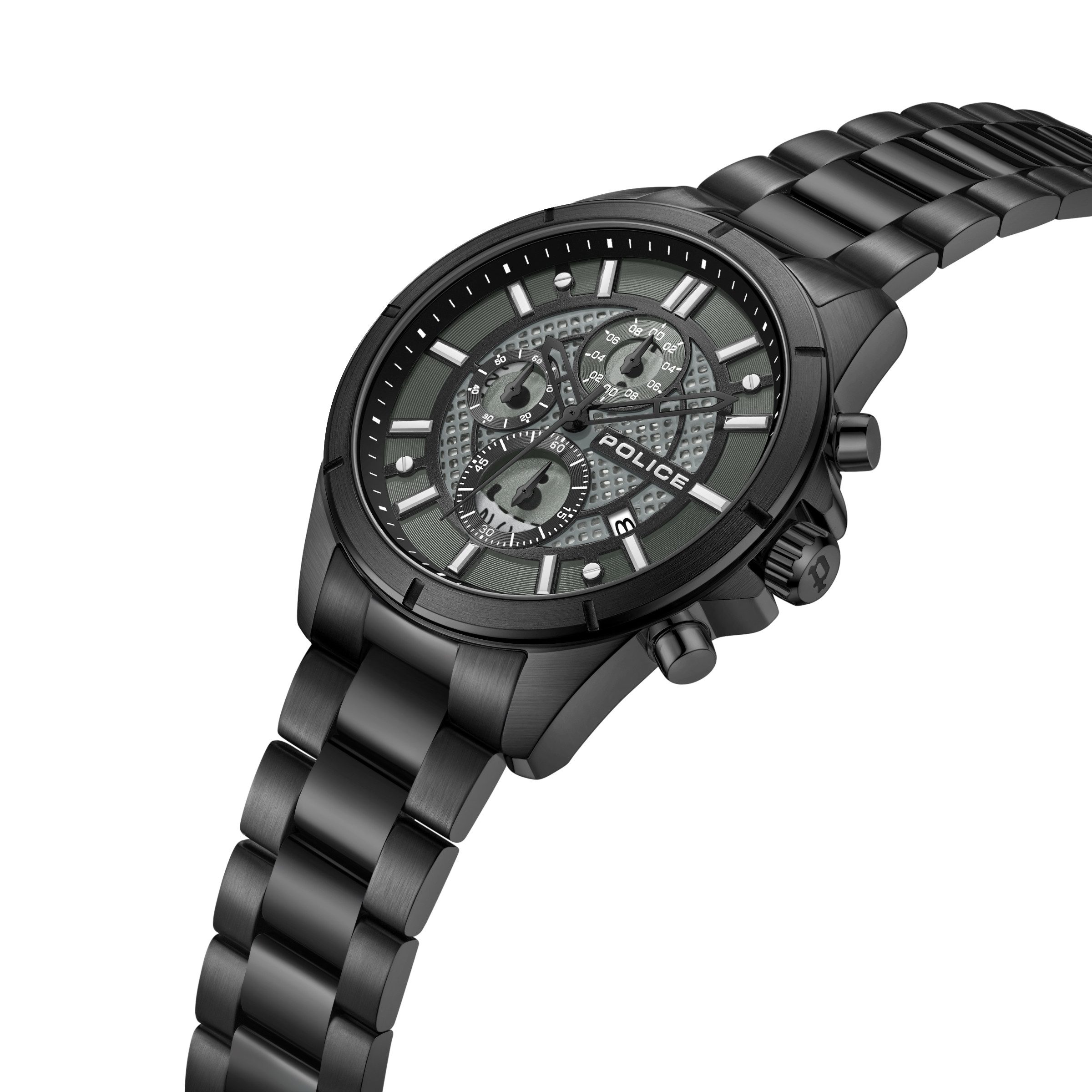 Police Quarzuhr Quarzuhr Herrenuhr 45 Quarz Herren PEWGI0054004