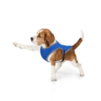 Bestlivings Kühlweste Hund - Cooling Dog vers. Größen, Atmungsaktiv - Reflektierend Kühljacke Sicherheitsweste Kühlungseffekt
