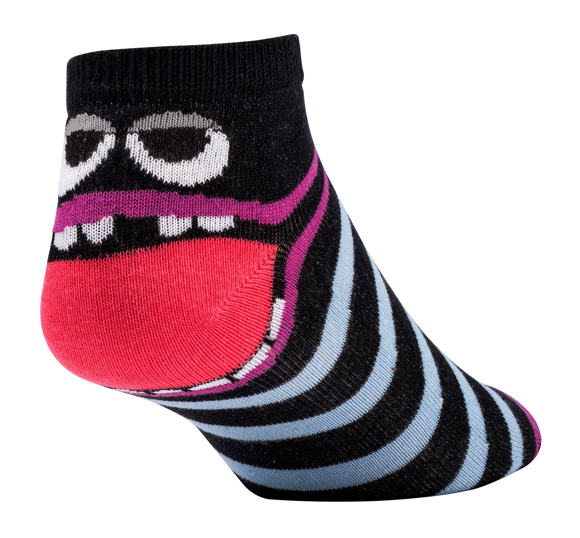 TippTexx 24 Sneakersocken 6 Paar Kinder Sneakersocken Baumwolle viele Motive Mädchen & Jungen (6 Paar) handgekettelte, weiche Naht – Bild 5 von 5