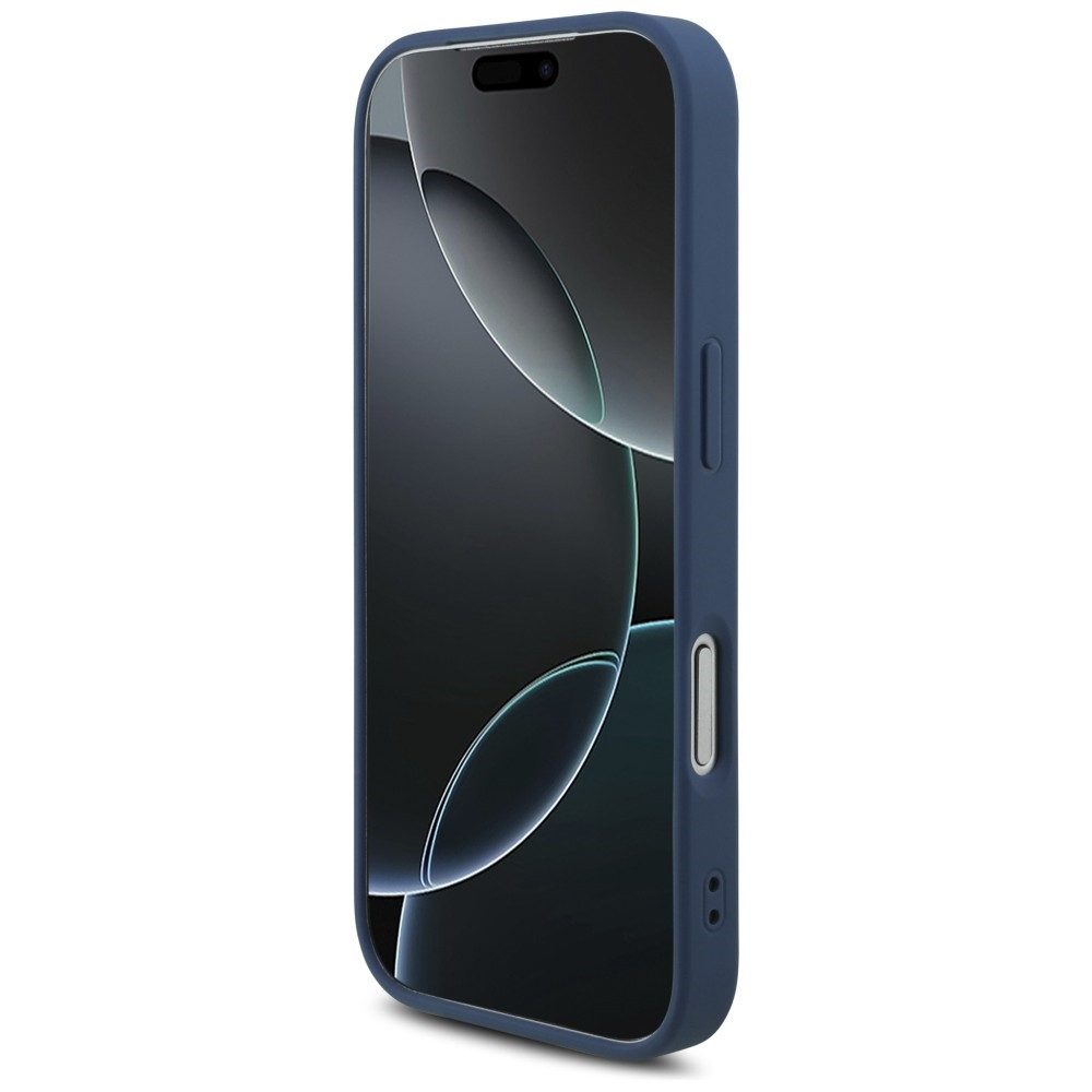 Guess Handyhülle iPhone 18 Pro Schutzhülle Kunstleder Case Big Logo Metall 6,3 Zoll, Kantenschutz – Bild 5 von 5