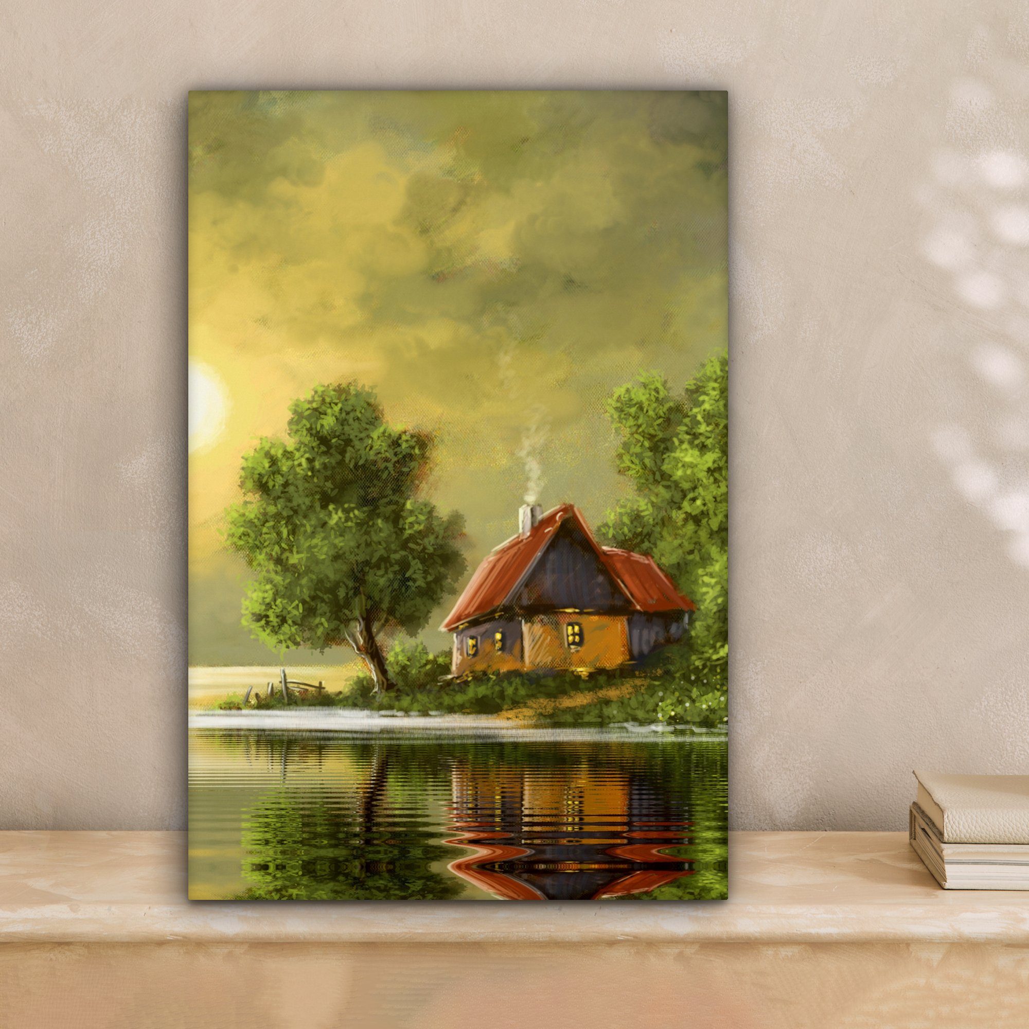 OneMillionCanvasses® Leinwandbild Kunstdrucke - Ölfarbe - günstig online kaufen