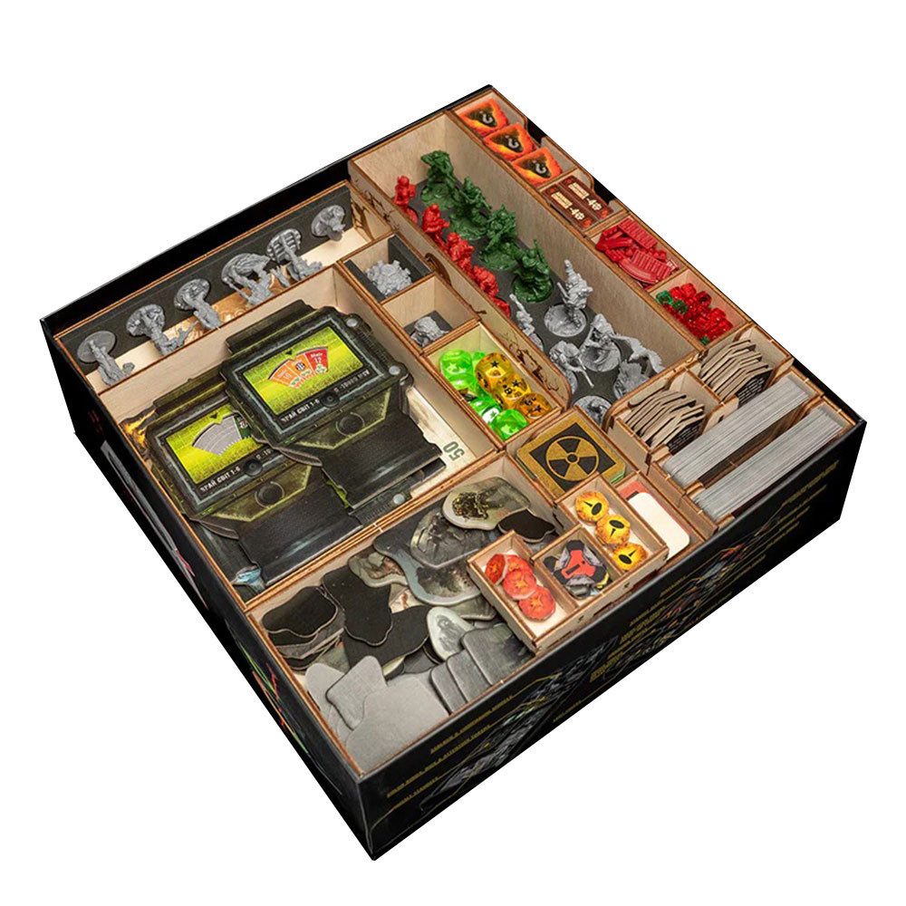 Laserox Spiel Insert für Box Brettspiel Stalker Organizer