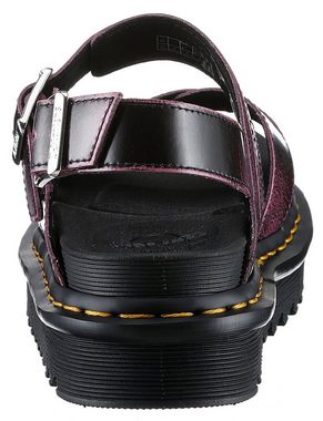 DR. MARTENS Voss Li Sandale, Sommerschuh, Sandalette, Plateauabsatz, mit verstellbaren Schnallen