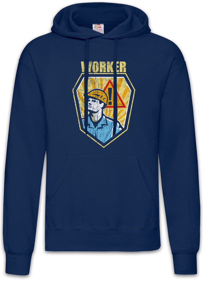 Hoodie Worker IV Herren Hoodie Handwerk Handwerker Heimwerker Hausmeister