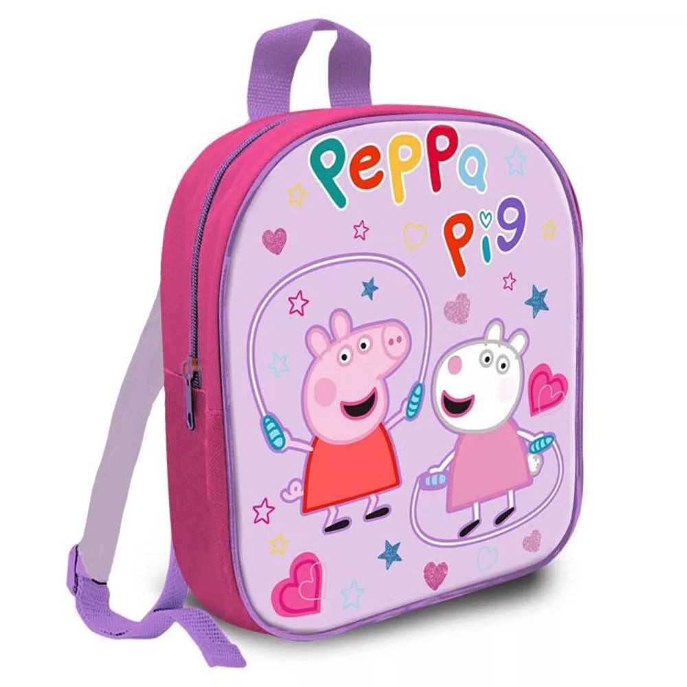 Peppa Pig Kinderrucksack Wutz Kinder Rucksack Kindergarten Tagesmutter Tasche 29cm