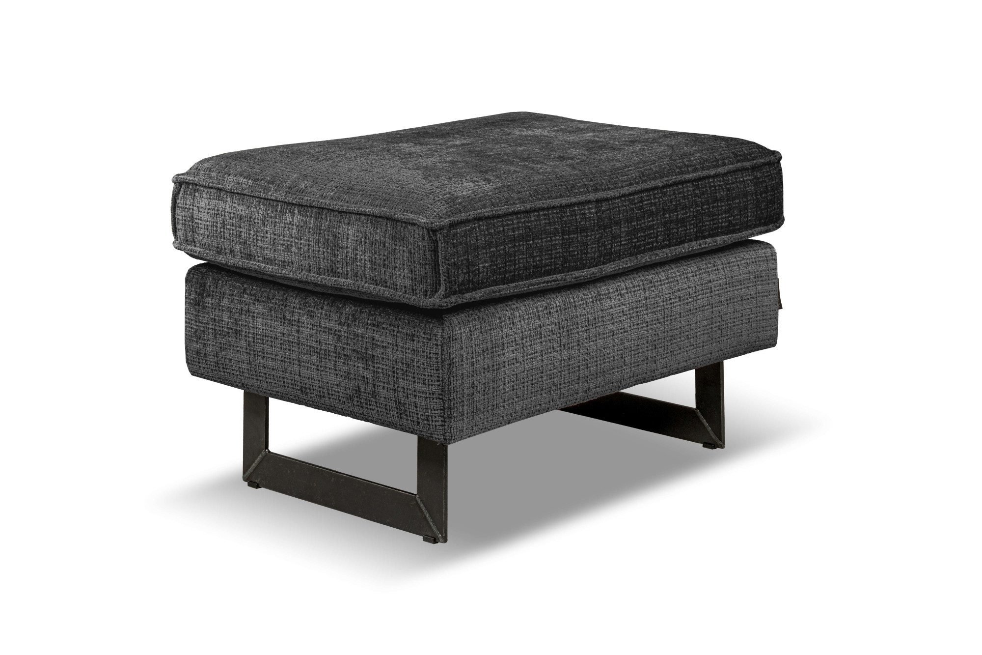 Home affaire Polsterhocker Pinto, mit Keder, günstig online kaufen