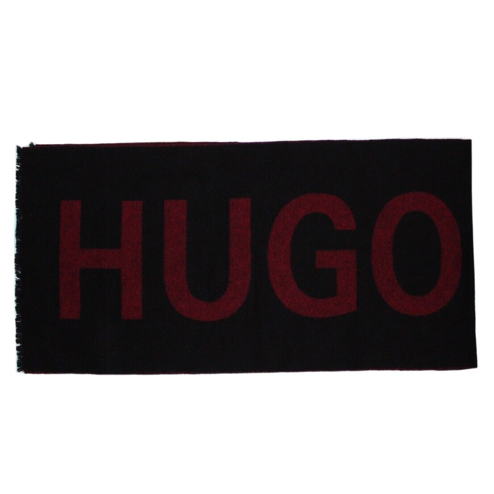 Hugo Hugo Boss Schal, Wollschal Logo Damen Boss Unisex & Schal, BOSS Herren Jarmin