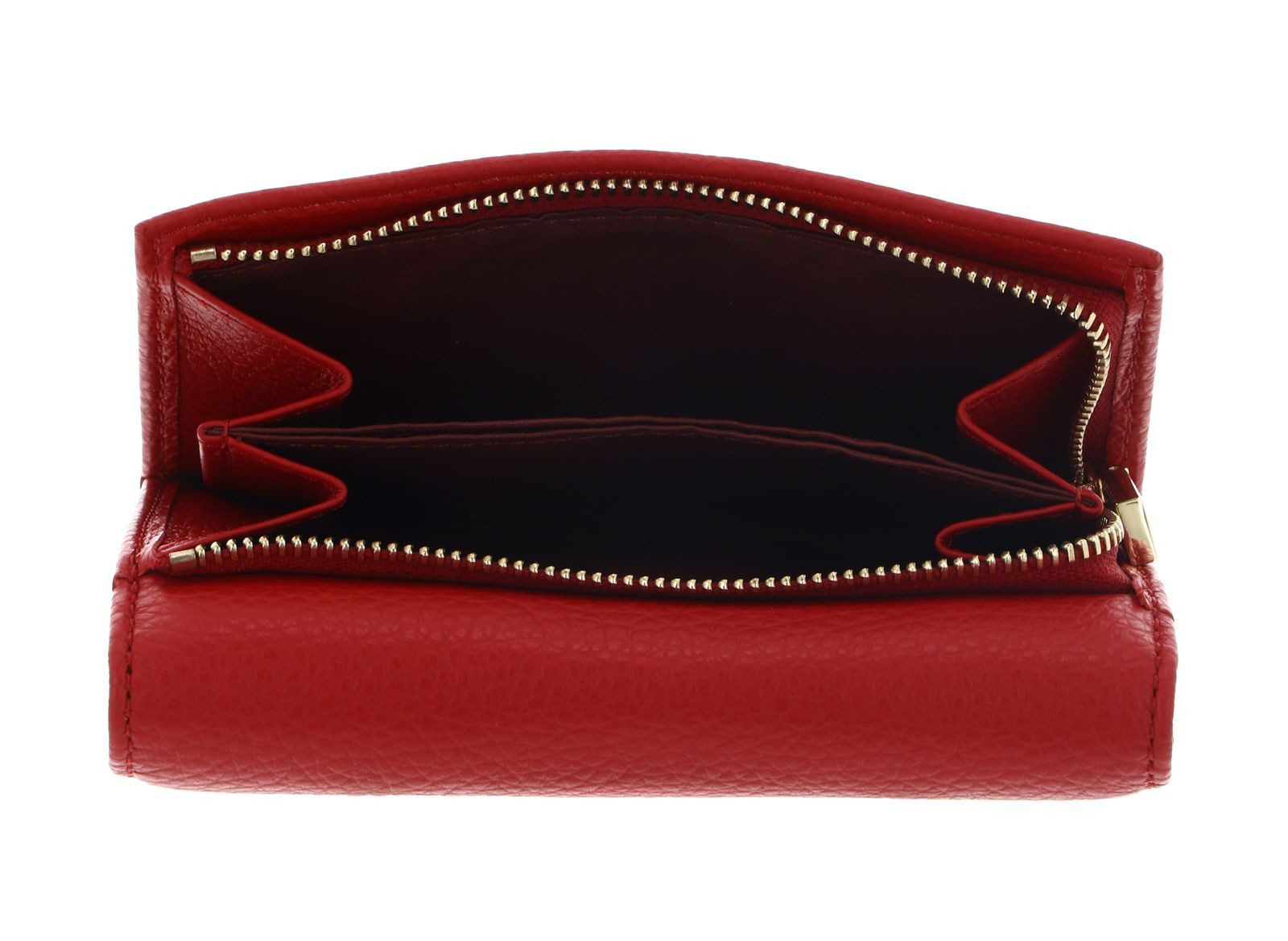 COCCINELLE Geldbörse Wallet Grainy Leather, aus echtem Rindsleder