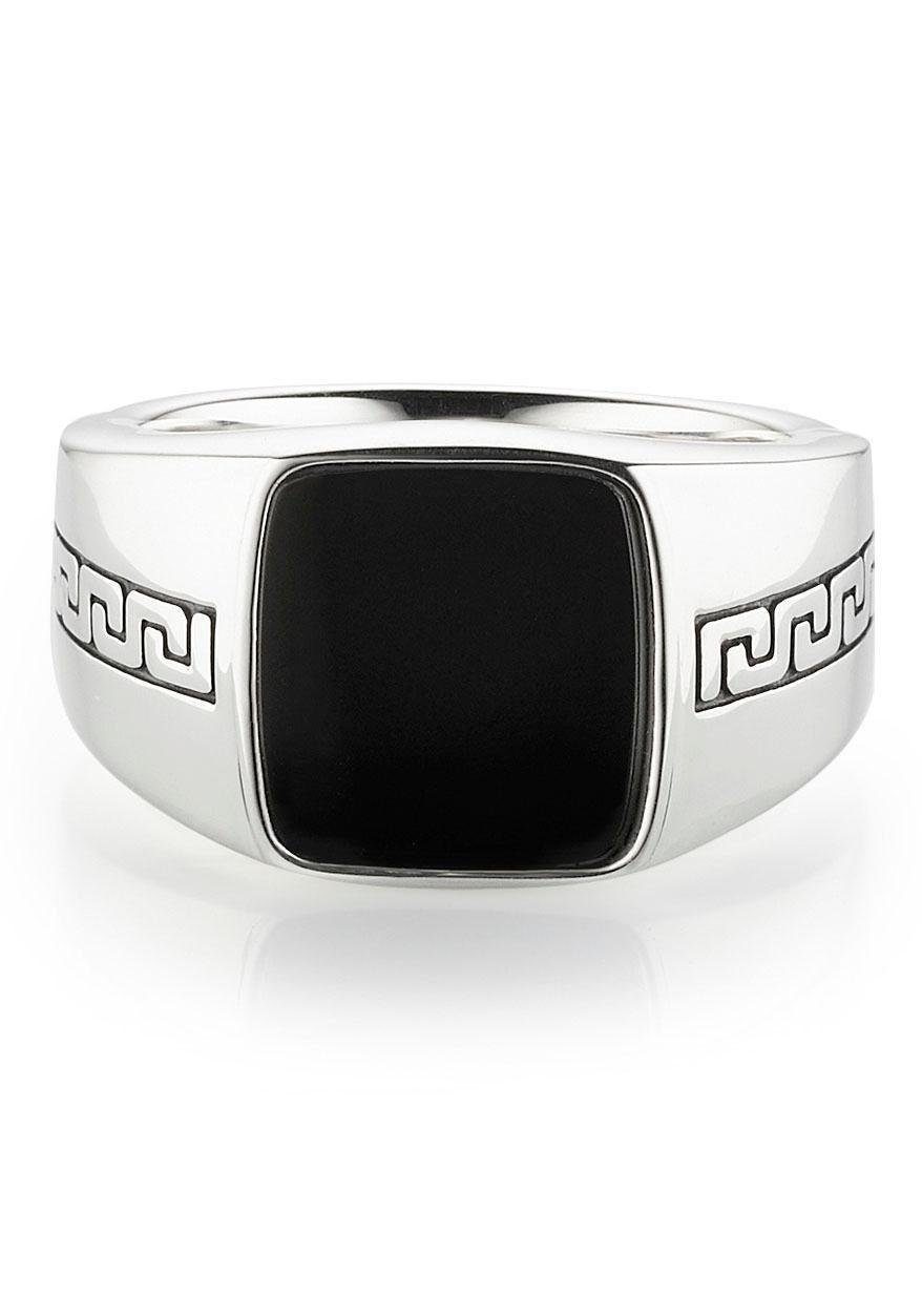 3. Bild von Bruno Banani Silberring B4004R/90/13, mit Onyx