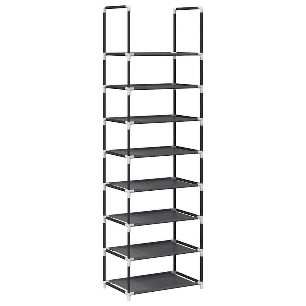 vidaXL Schuhschrank Schuhregal 8-stöckig Schwarz 44x28x145 günstig online kaufen