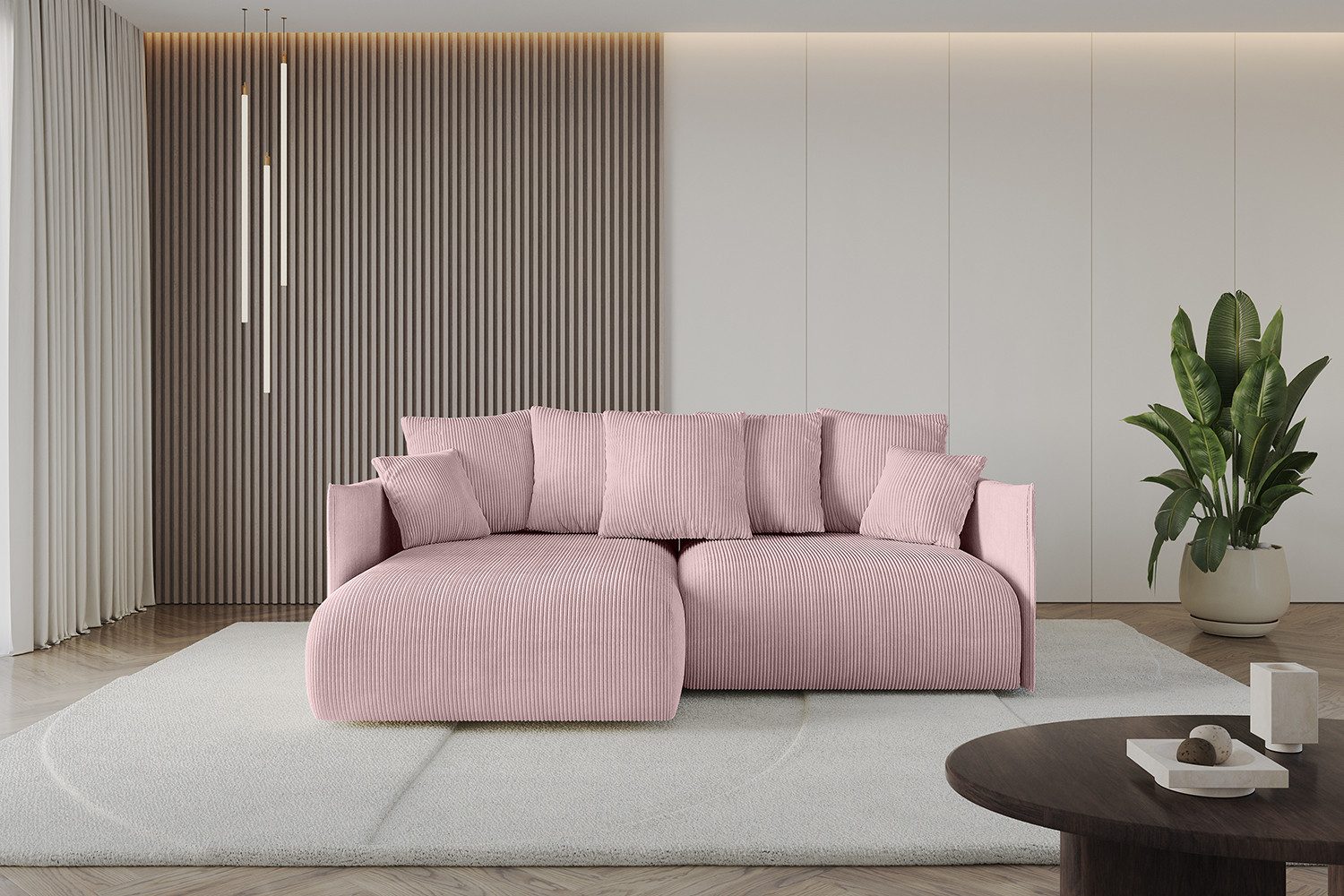 ALTDECOR Ecksofa ONESK-L, Couch mit Schlaffunktion, günstig online kaufen