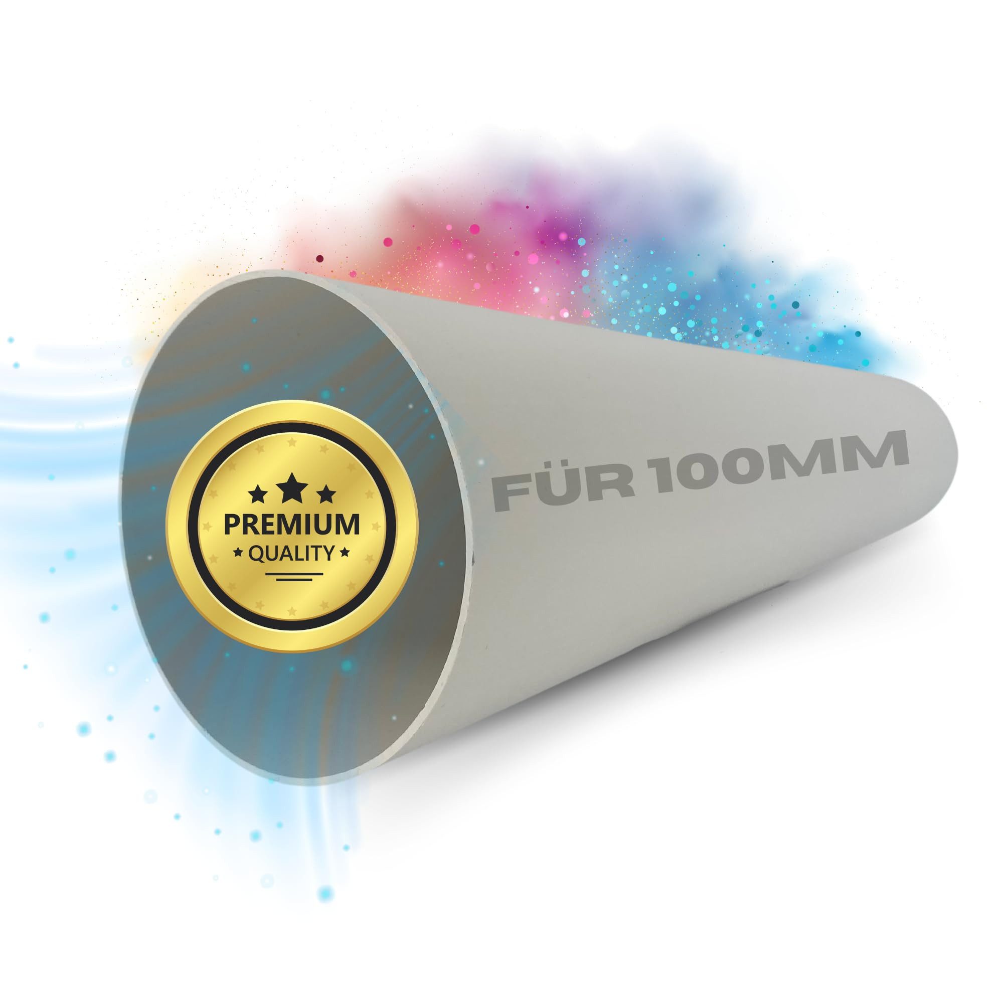 TronicXL Verbundrohr 104mm Rohr 50cm für 100mm Lüfter Abluft Luftrohr Lüftungsrohr Kanal