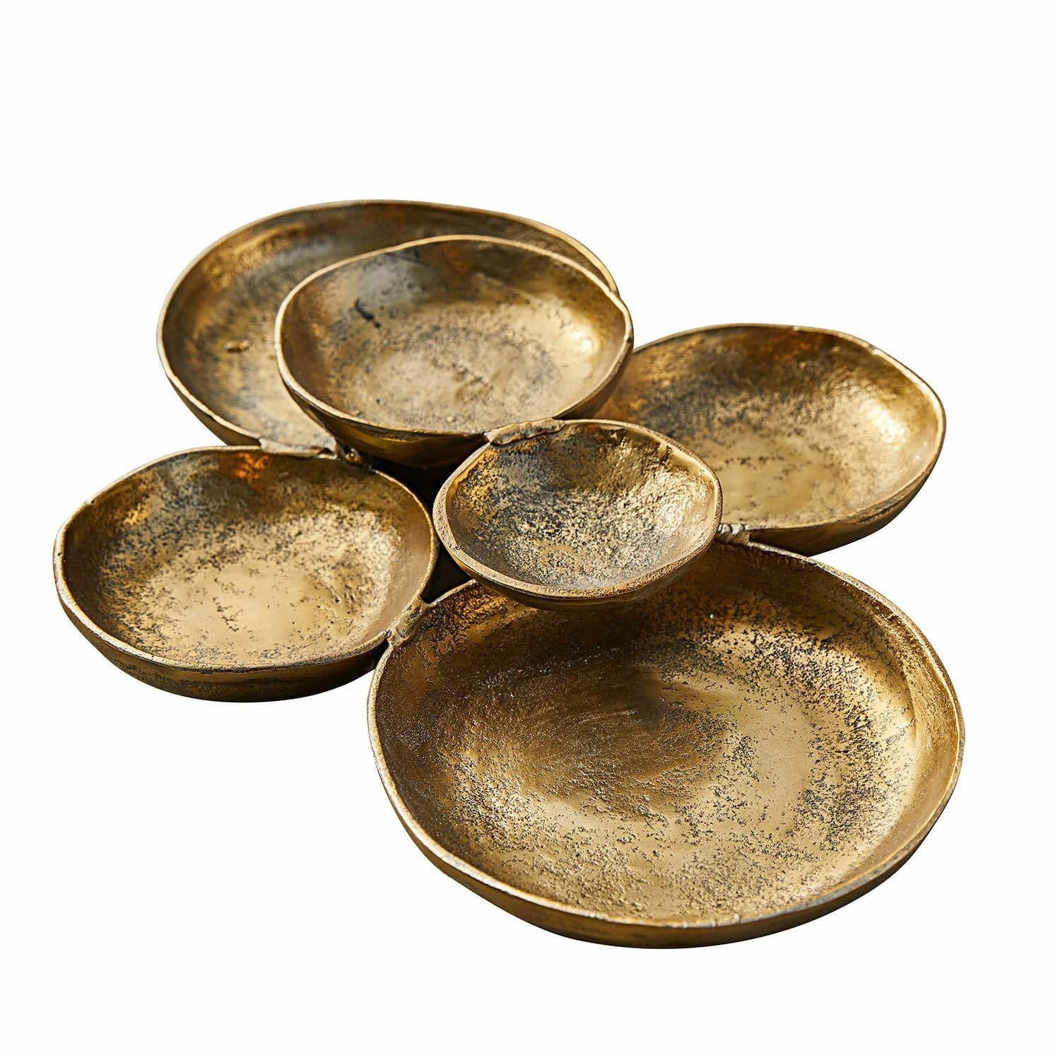 Mirabeau Dekoschale Schale Andris antikgold günstig online kaufen