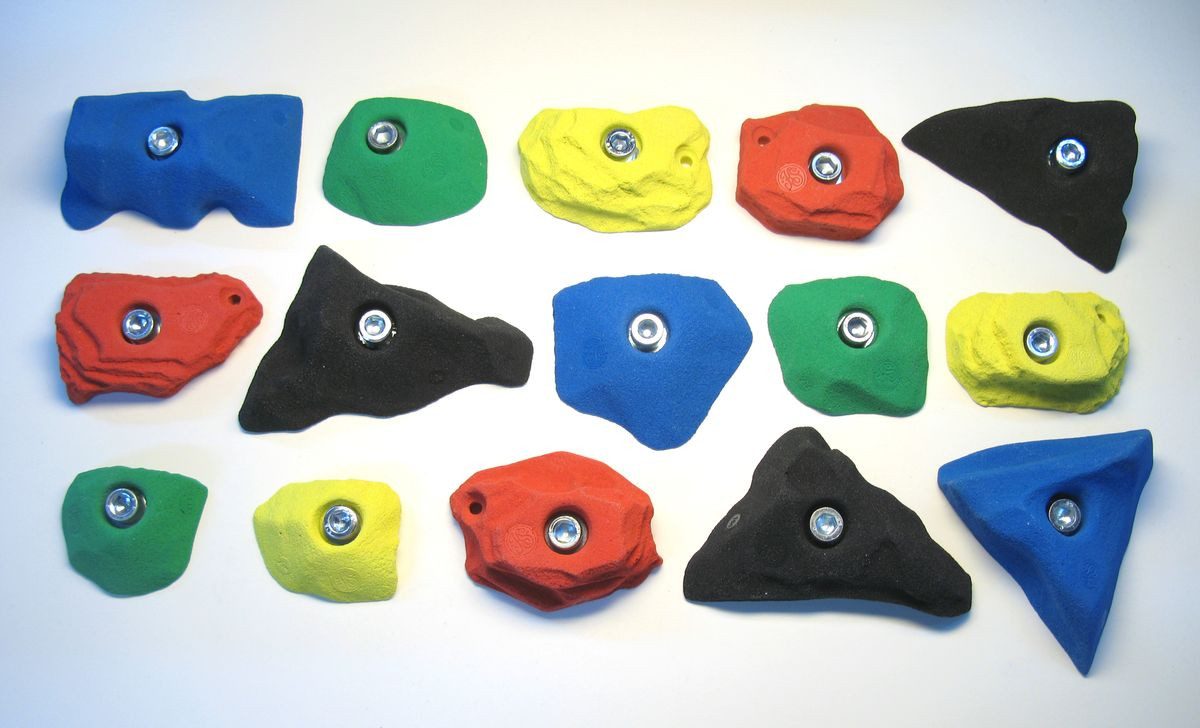 KS Klettergriffe Kletterwand