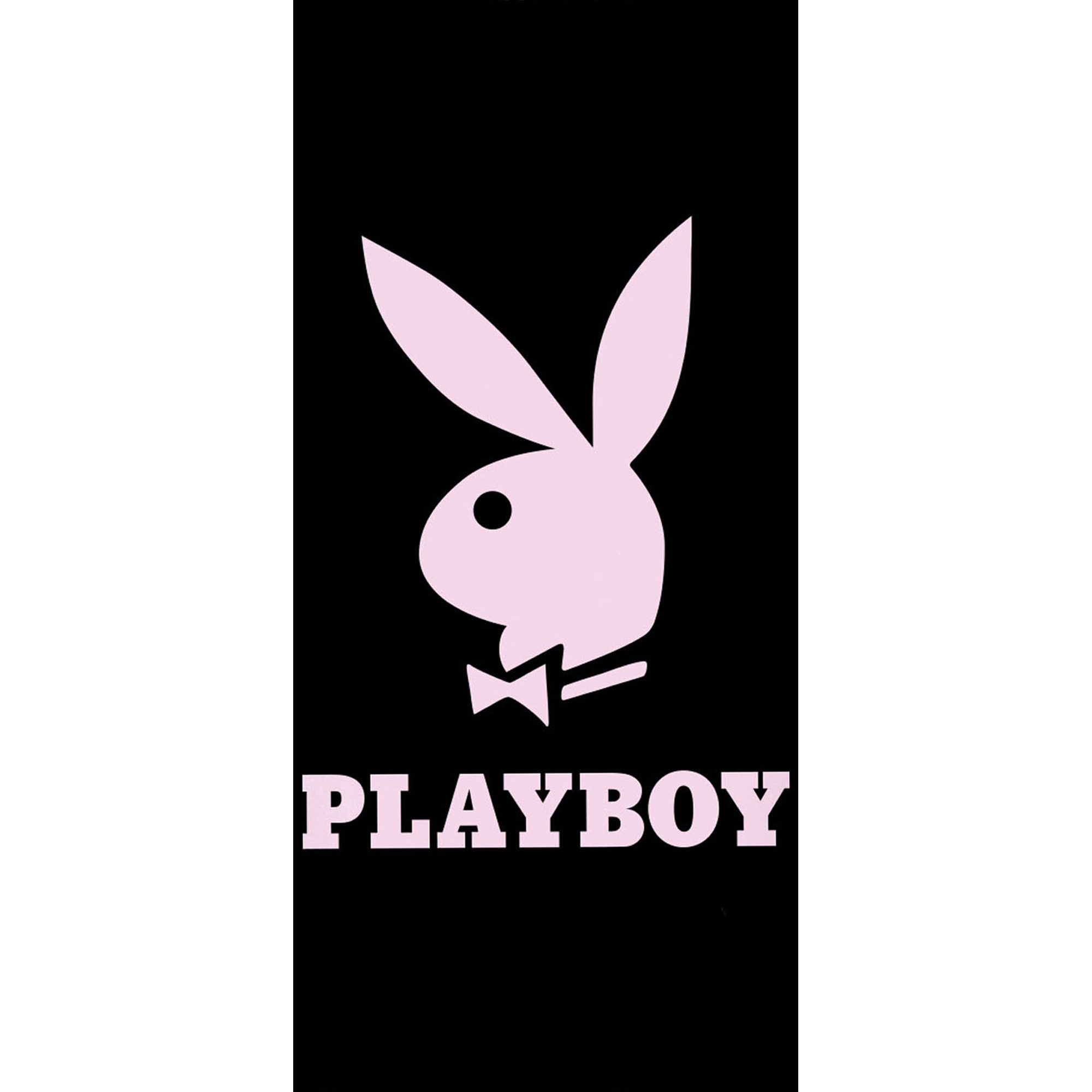 BERONAGE Strandtücher Playboy Badetuch Bunny 70x140 cm, 100% Baumwolle (1-S günstig online kaufen