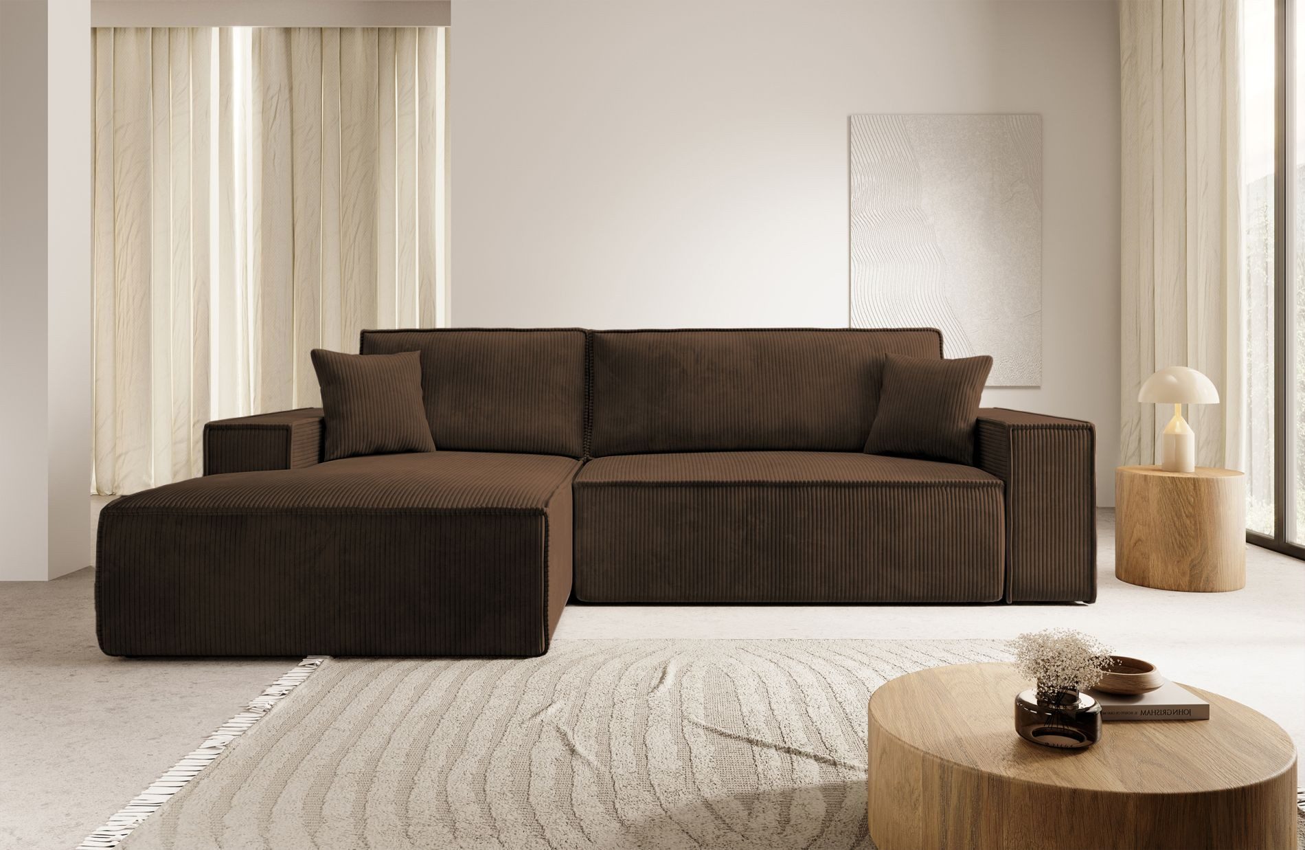 Selsey Ecksofa FARESE NEW, mit Schlaffunktion, Bettkasten und tierfreundlic günstig online kaufen