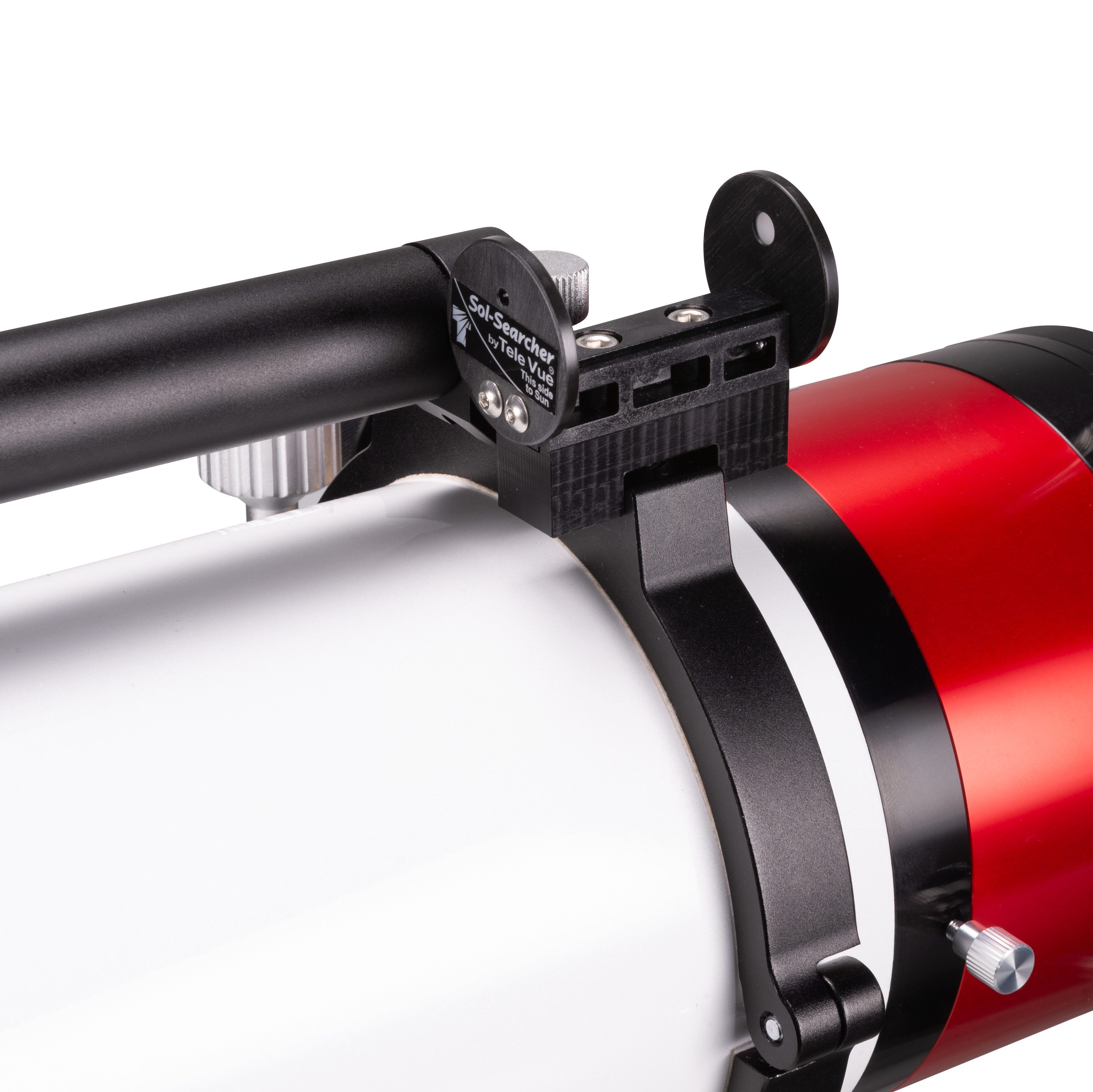 Lunt Solarsystems Teleskop LUNT Adapter für Sonnen-Sucher an LS130MT + LS152THa