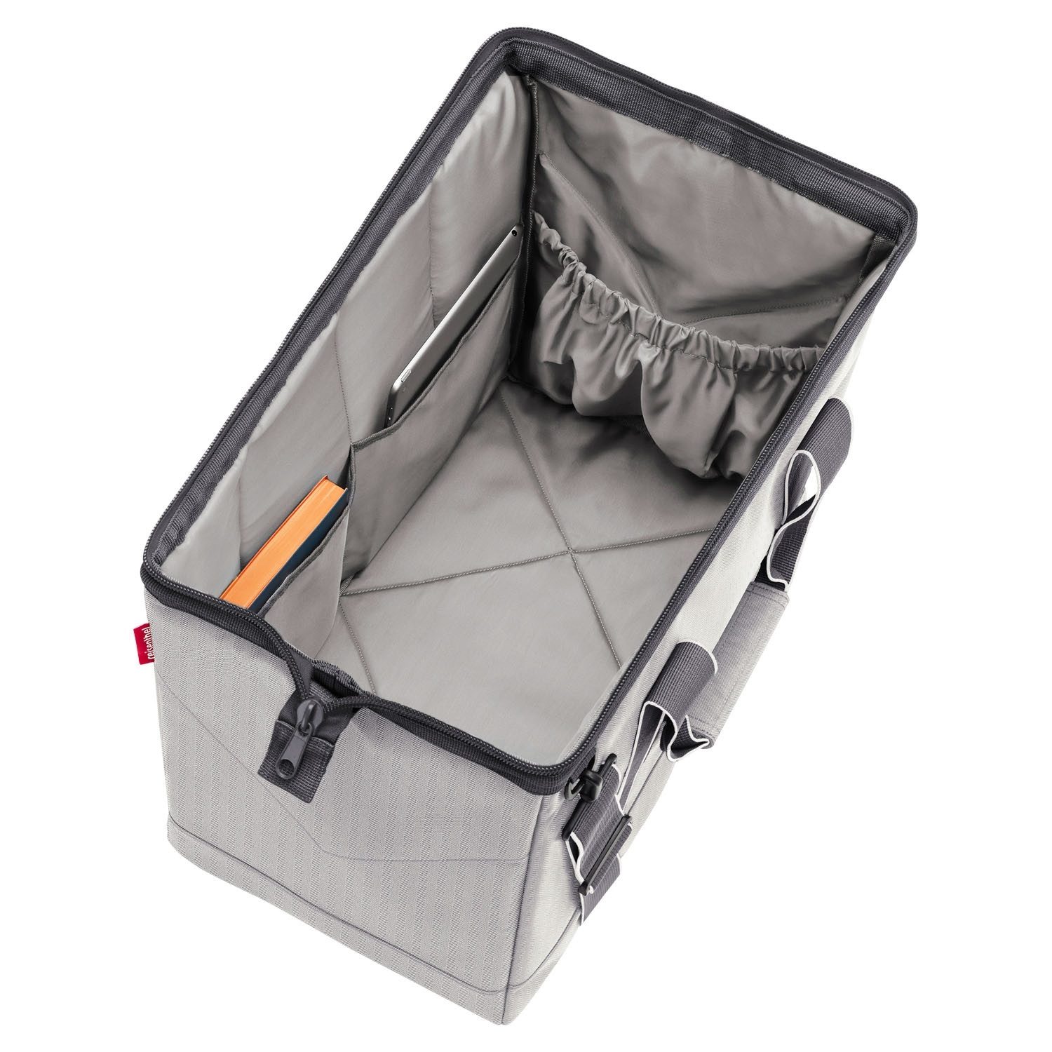 REISENTHEL® Reisetasche ALLROUNDER L, 30 Liter, Grau, Schwarz, Polyester