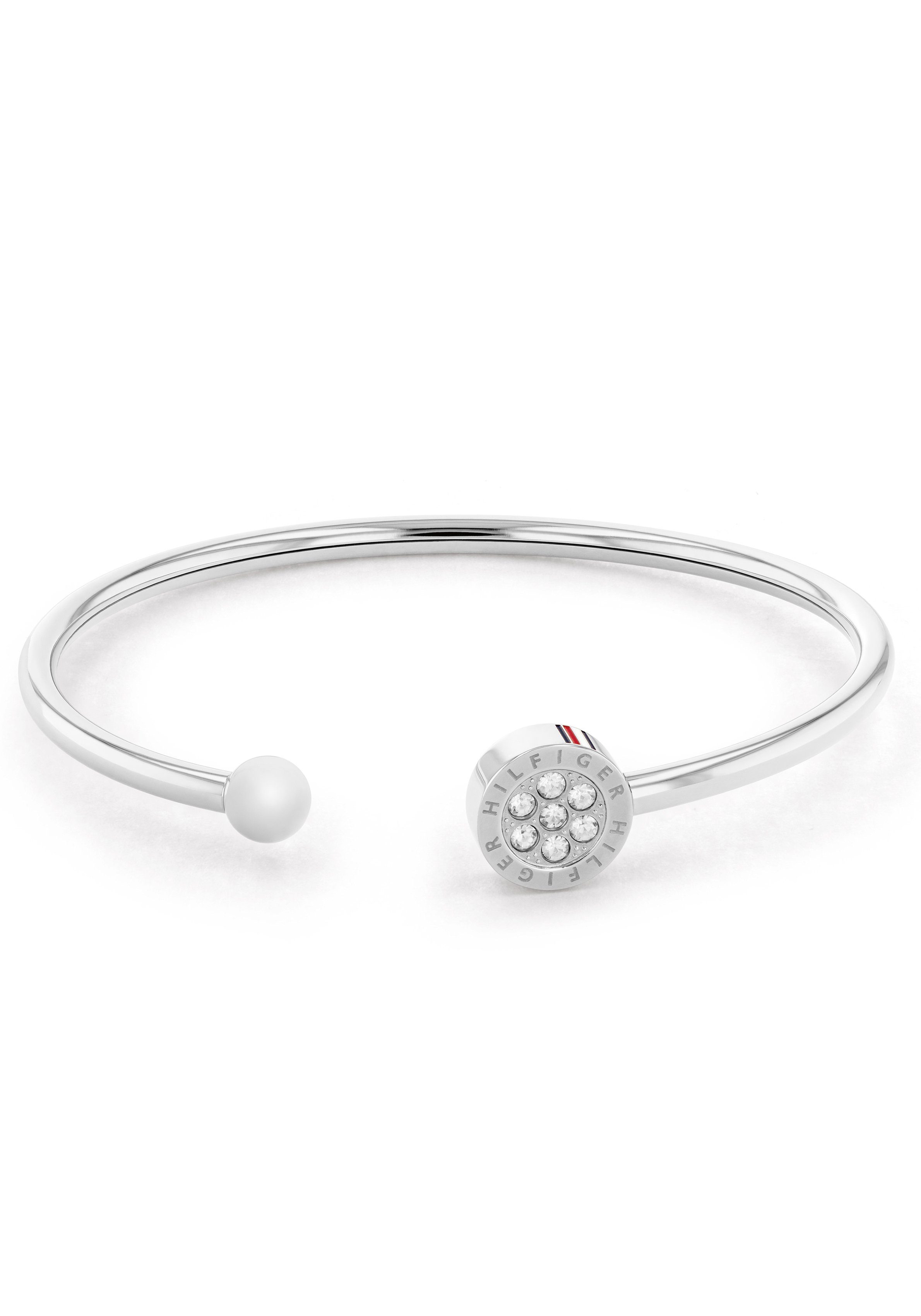 Tommy Hilfiger Armspange Schmuck Edelstahl Armschmuck Armspange CRYSTAL, mi günstig online kaufen