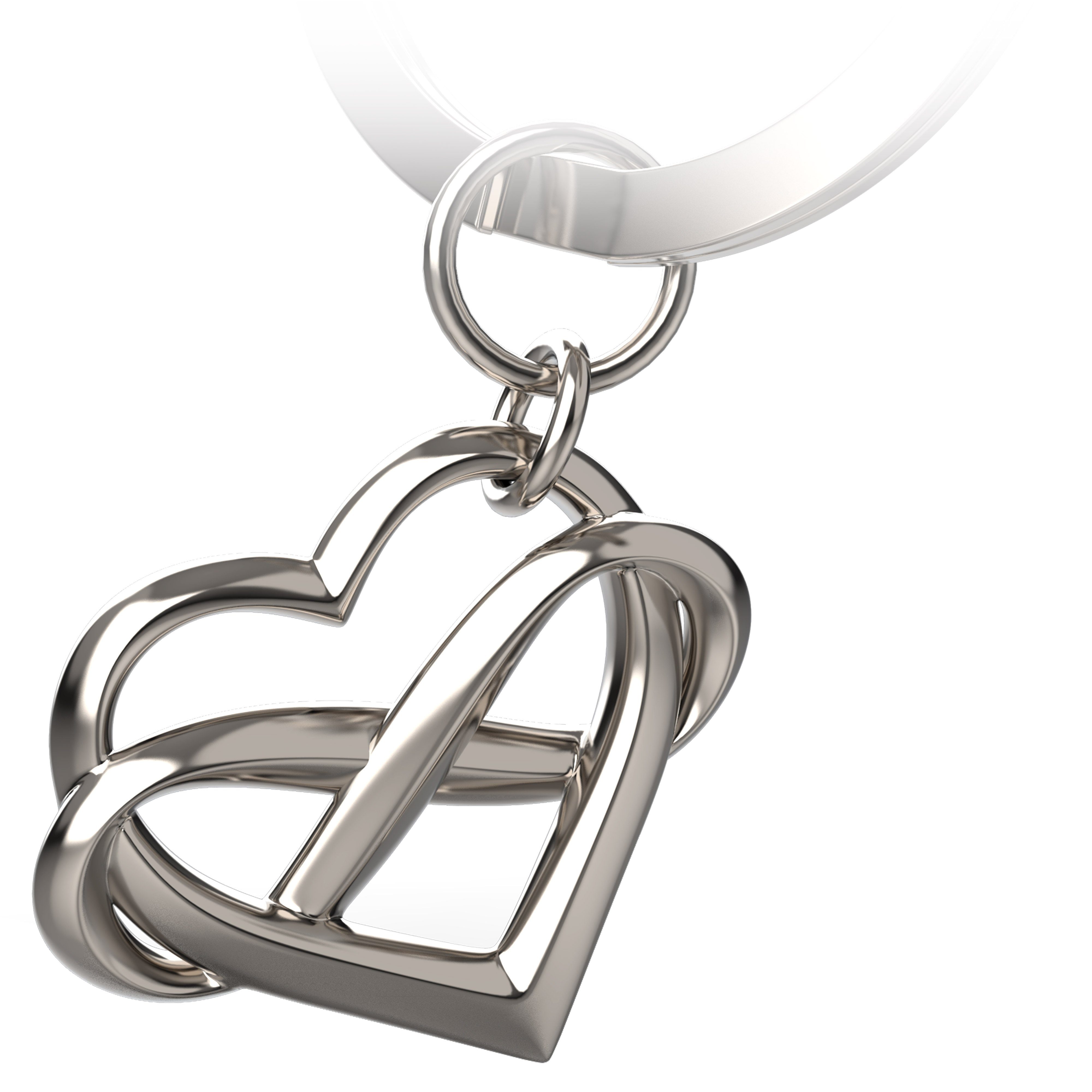 „Infinite mit – Geschenk Love“ FABACH Silber Unendlichkeitszeichen Herz Liebe Schlüsselanhänger
