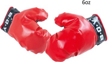 L.A. Sports Punchingball Stand-Boxsack höhenverstellbar (Set, mit Boxhandschuhen)