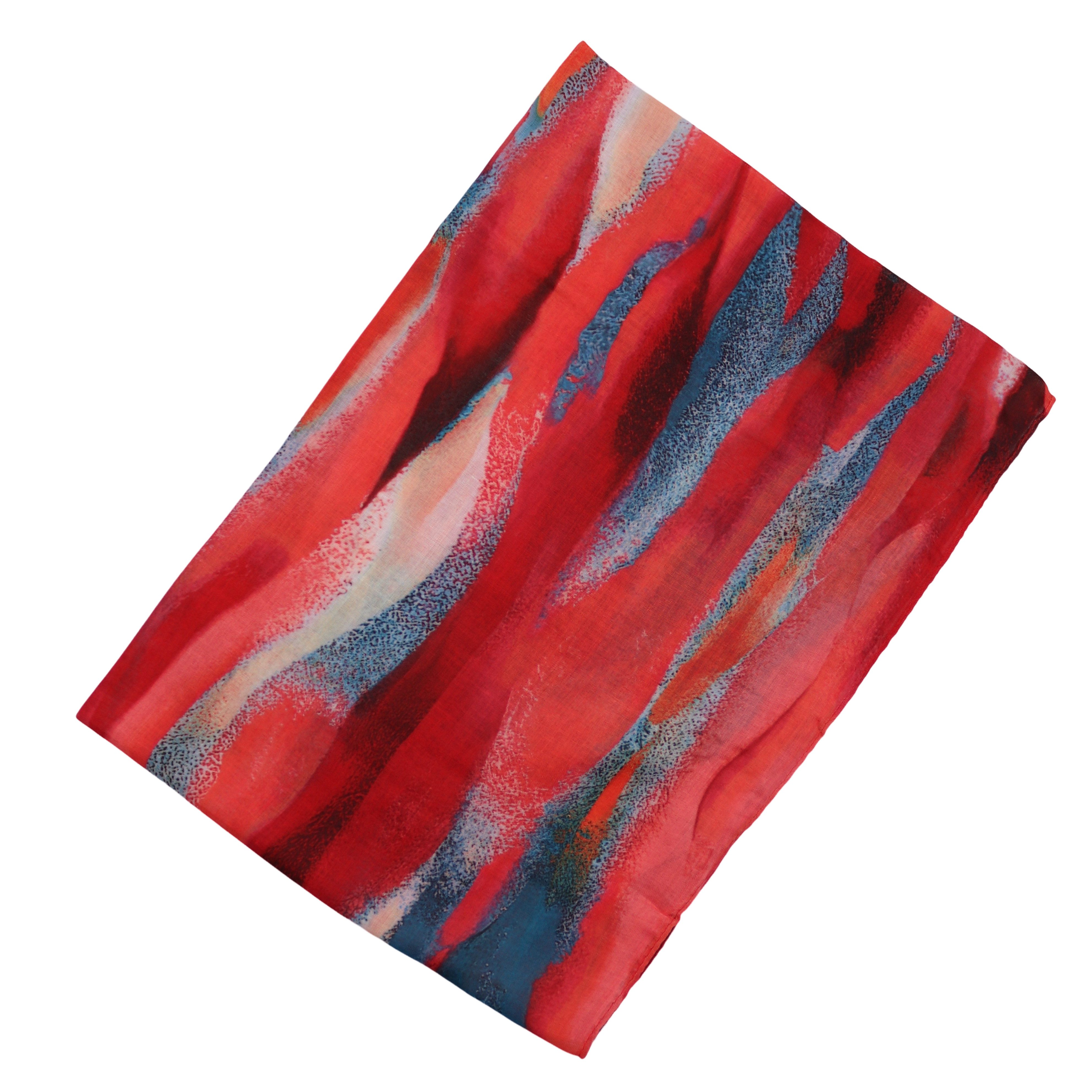 MIRROSI Loop Damen Schal Weich aus 100% Viskose Groß, Schlauchschal, (ca.60x80cm, zweimal um den Hals wickelbar), Damen Halstuch Stola ideal für Frühling,Sommer – Bild 2 von 4