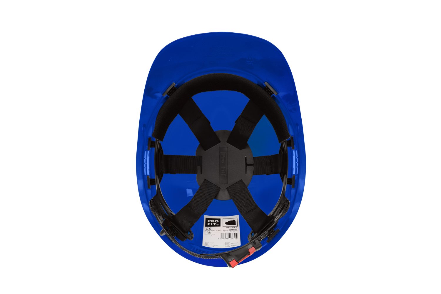 PRO FIT by Fitzner Schutzhelm Bauhelm "Pro Cap",blau