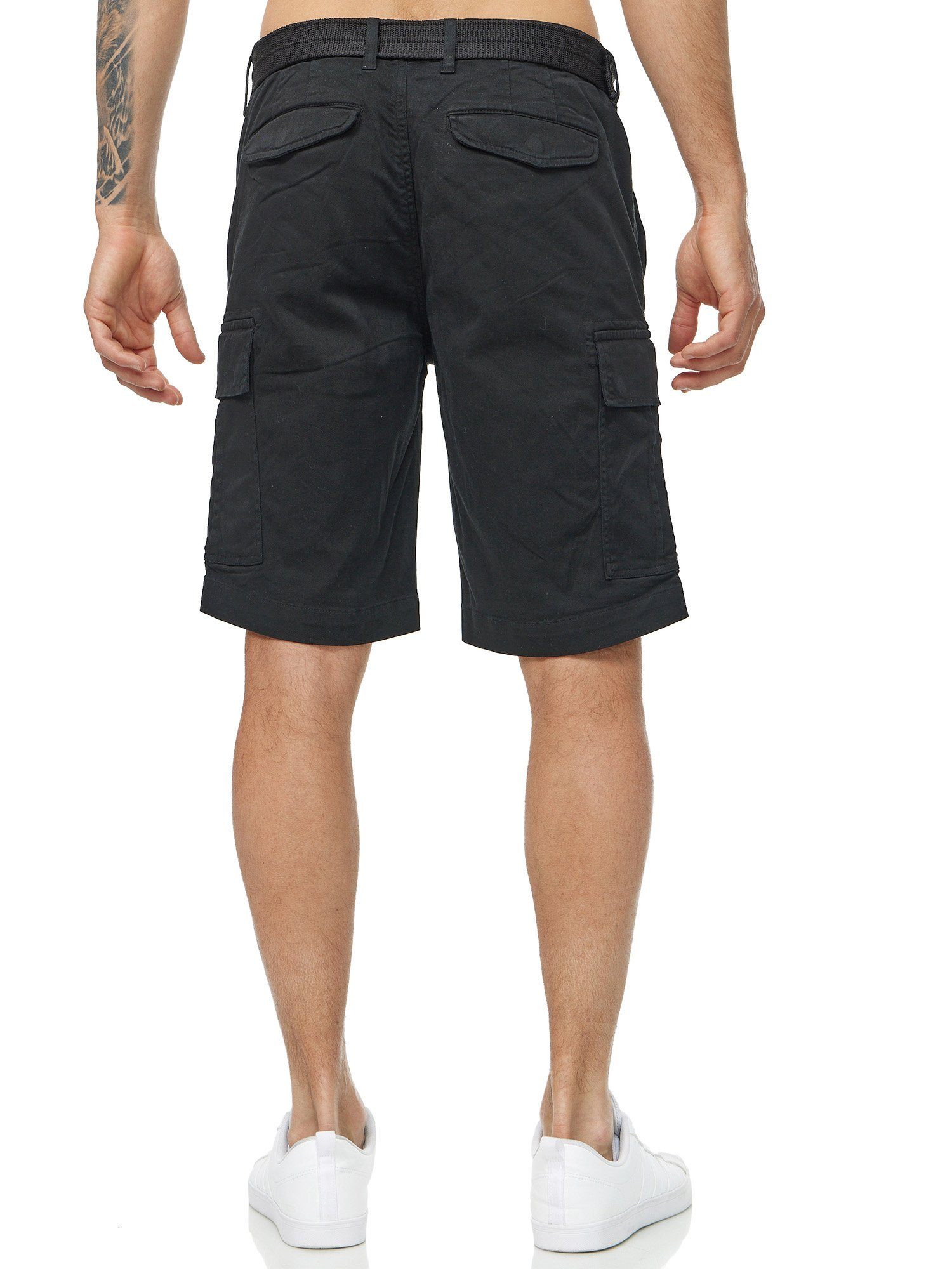 Tazzio Cargoshorts A200 Cargo Shorts inkl. abnehmbarem Gürtel