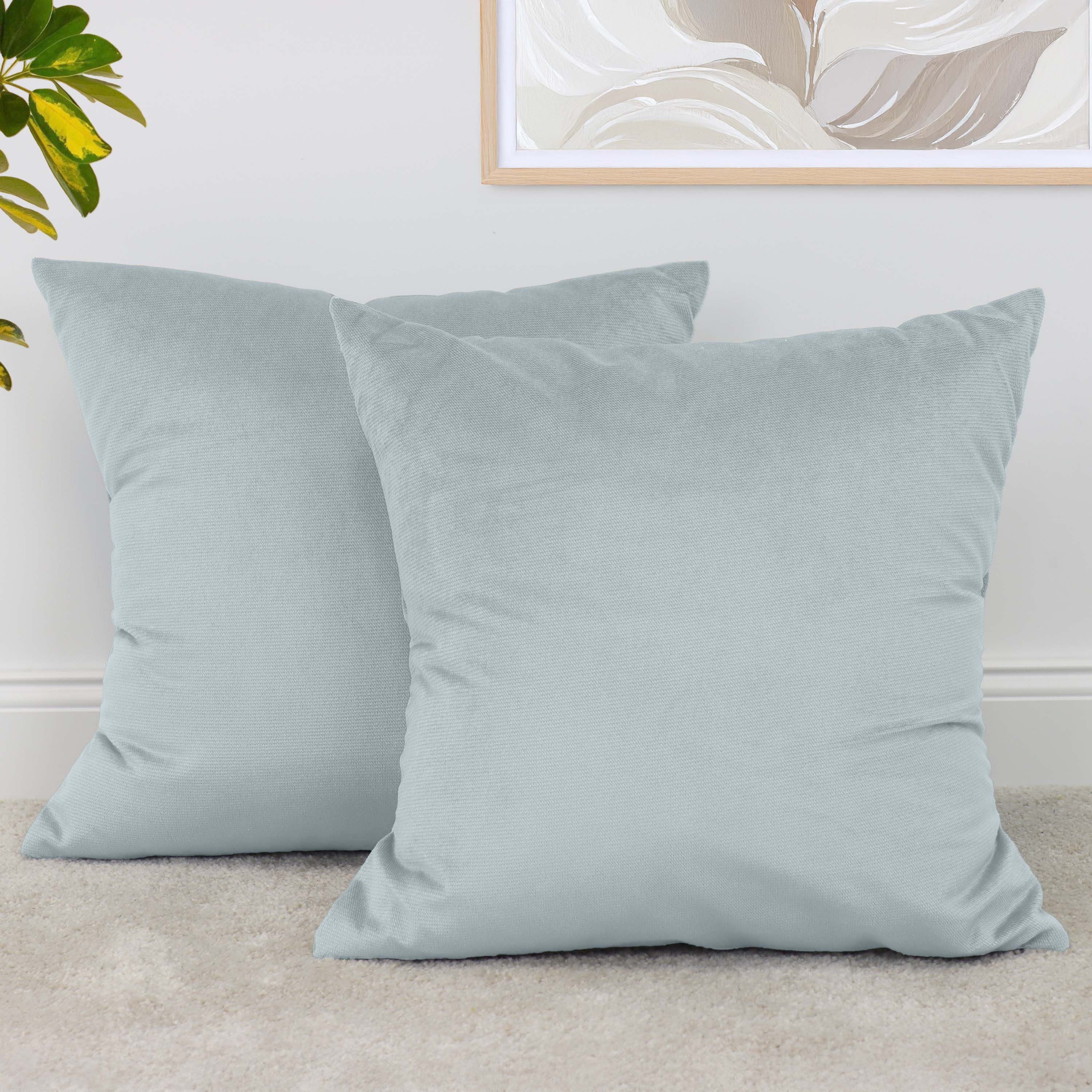 Amilian Dekokissen 2er Set - Kissen mit Füllung und Bezug - Sofakissen, Zie günstig online kaufen