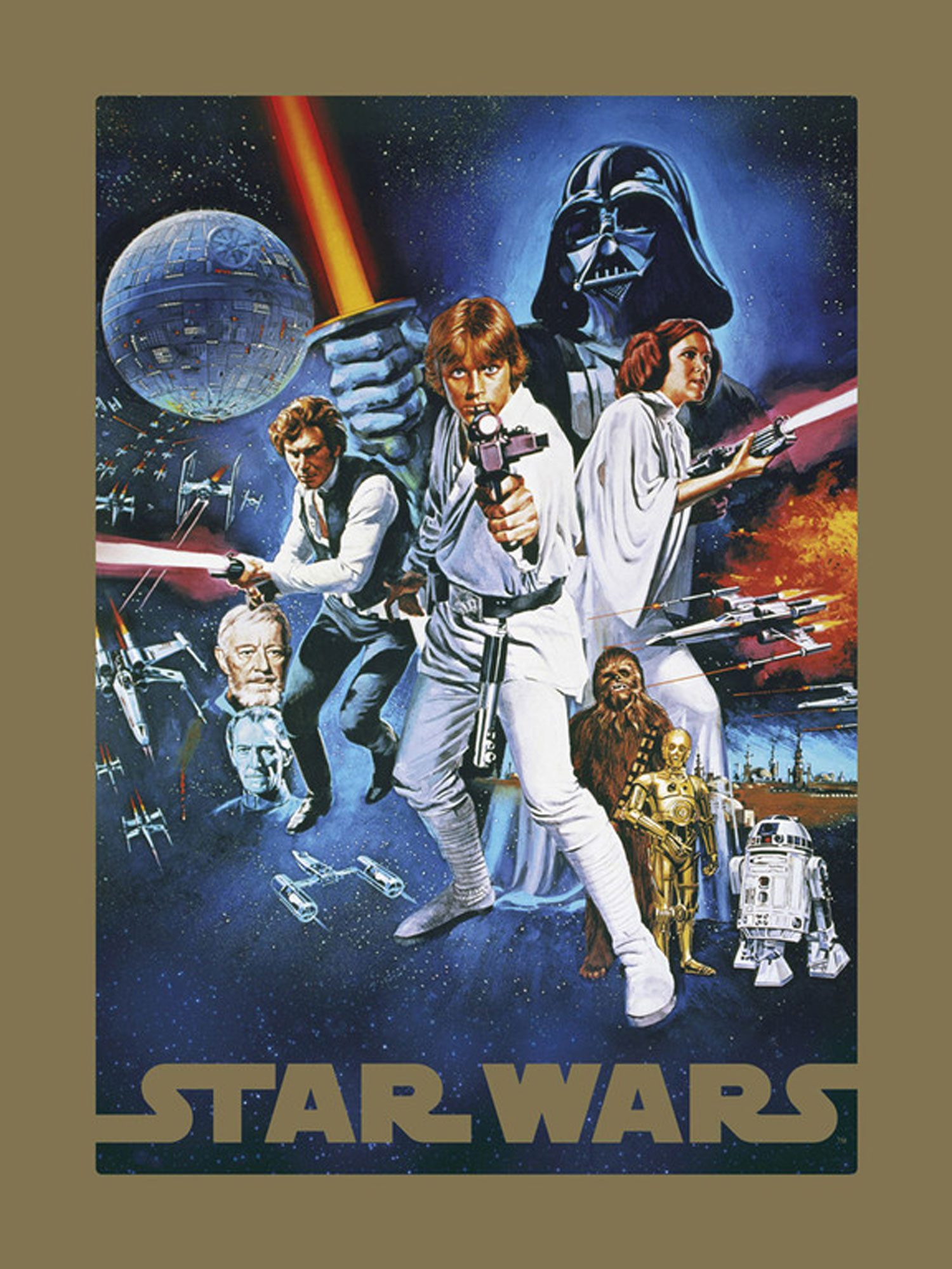 Kunstdruck Star Wars - Kunstdruck - a new hope