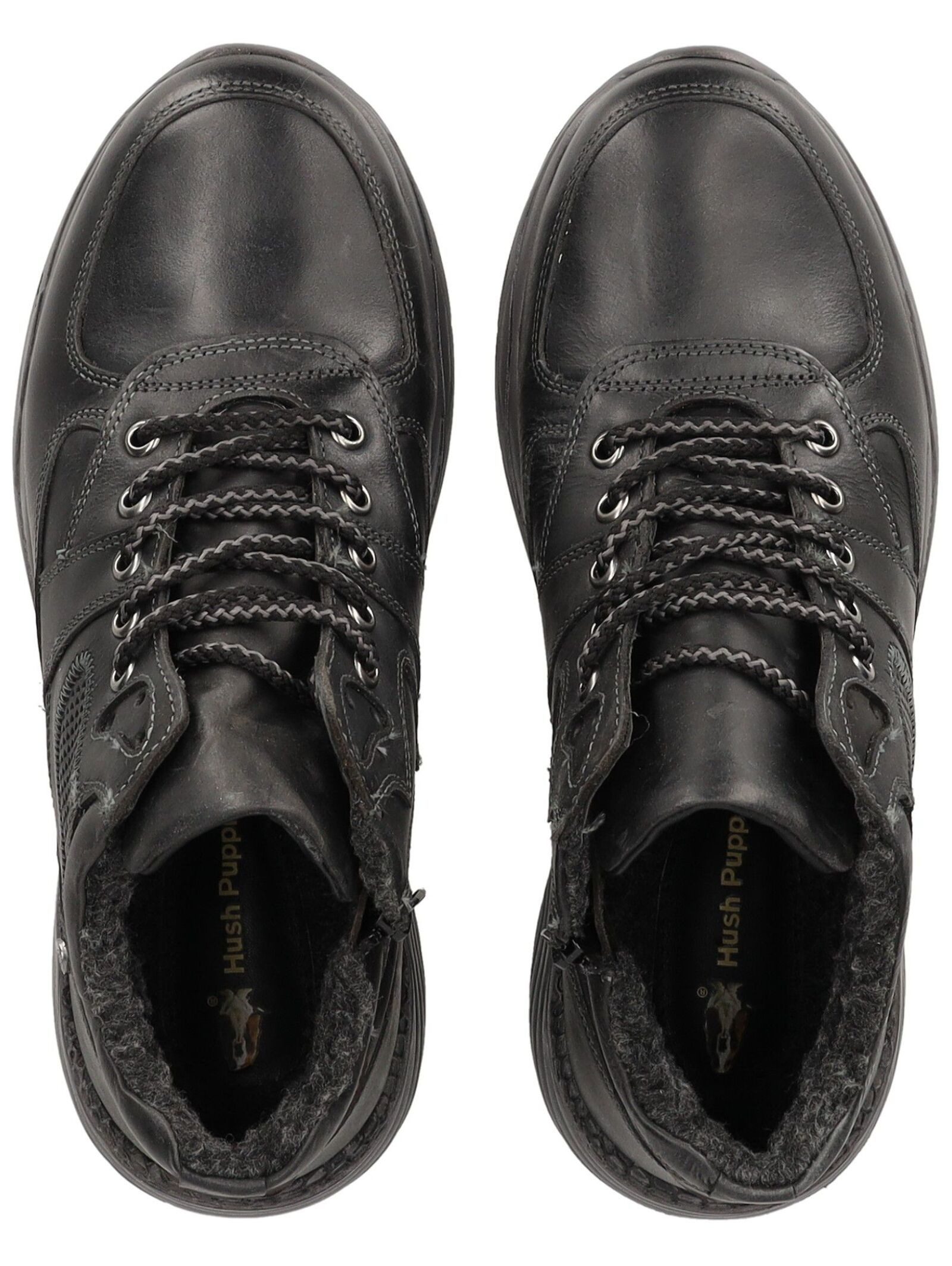 Hush Puppies Hush Puppies Stiefelette Leder Schnürstiefelette