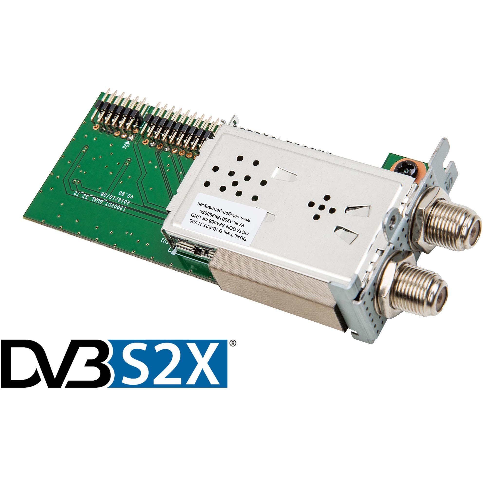 DUAL Twin DVB-S2X Steck Tuner für SF4008 4K UHD SAT-Receiver