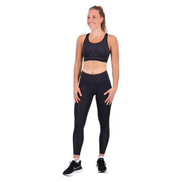 2xU Sporthose Kompressionshose lang (1-tlg) Abgestufte Kompression, Flatlock Nähte, Antibakteriell