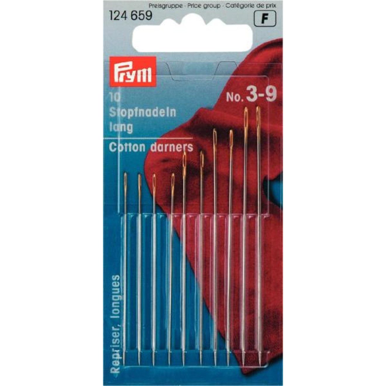 Prym Stricknadeln Stopfnadeln silberfarbig 10 St